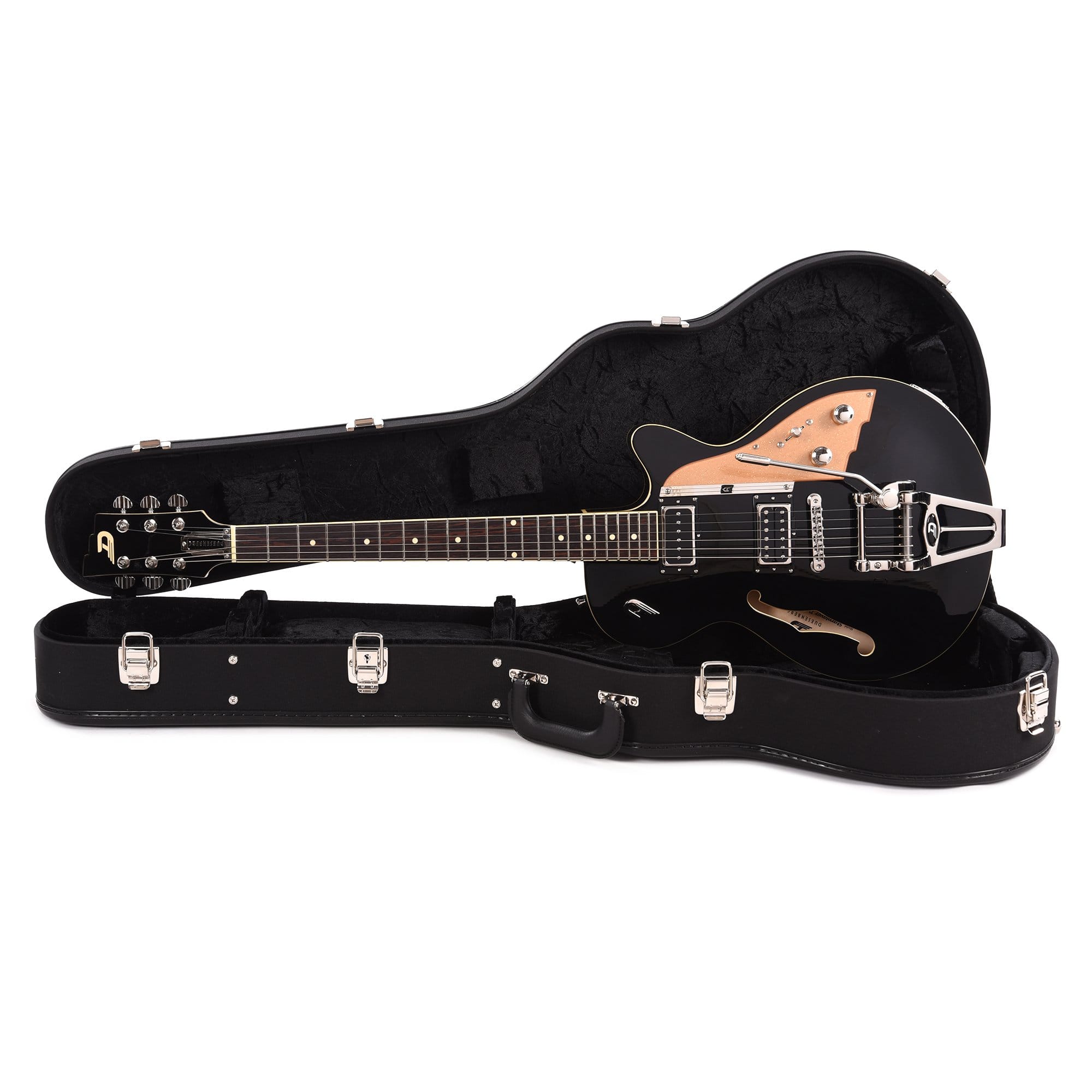 Duesenberg Starplayer TV Black – Chicago Music Exchange