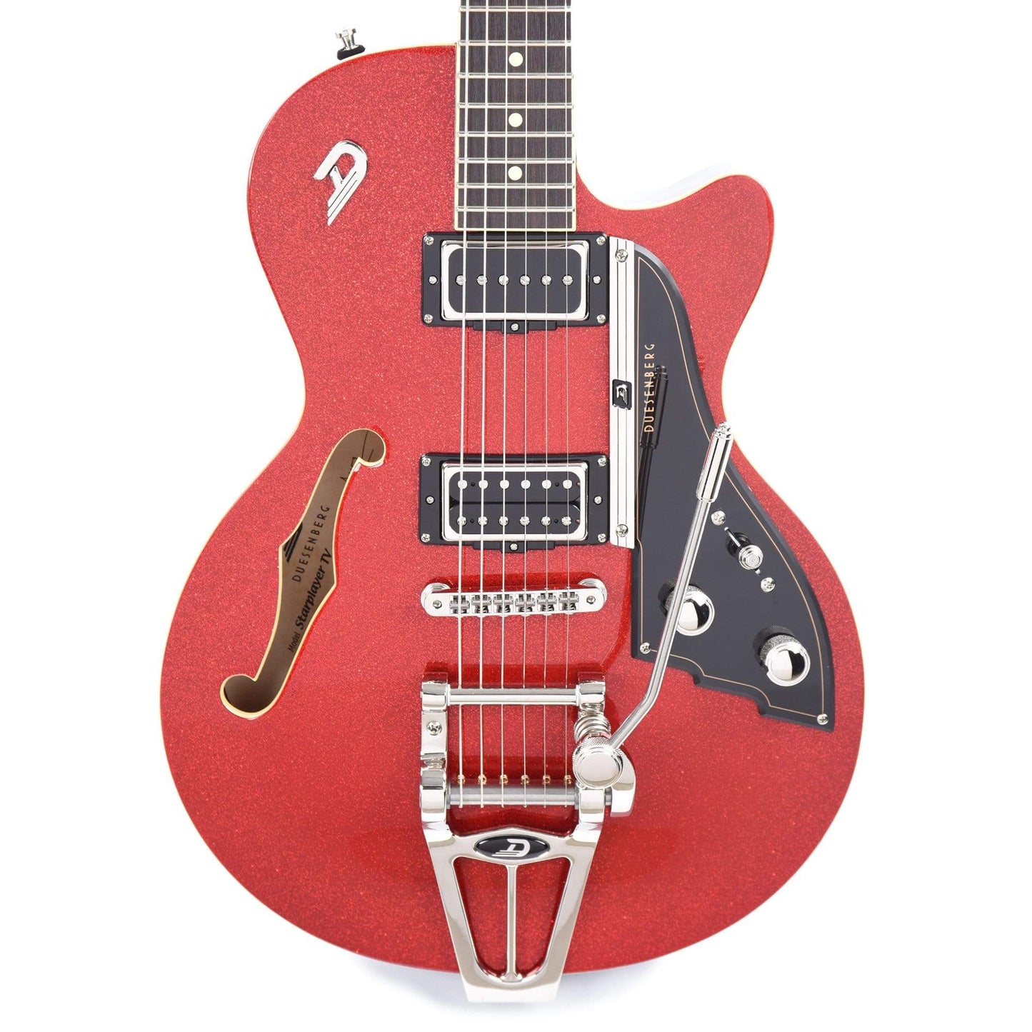 Duesenberg Starplayer TV Red Sparkle Electric Guitars / Semi-Hollow