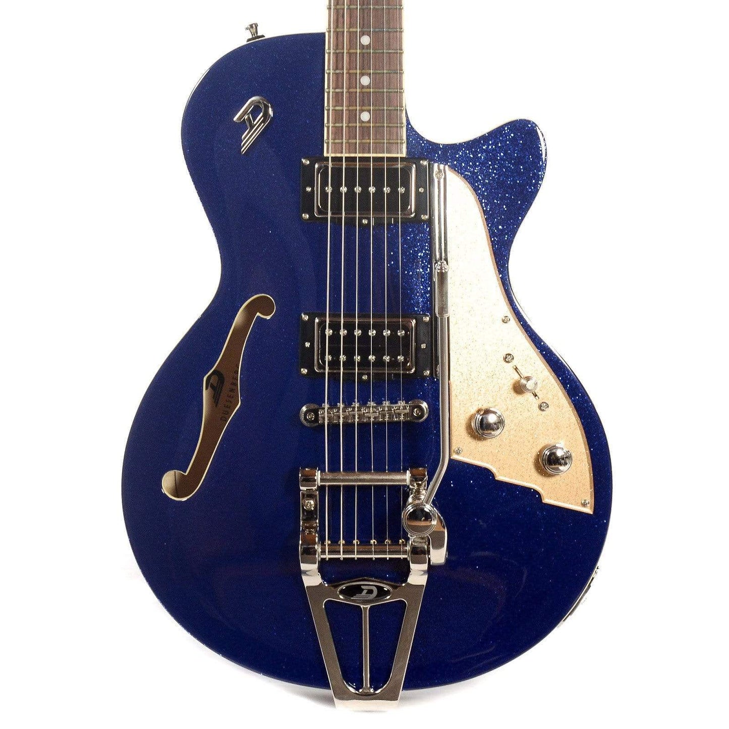 Duesenberg Starplayer TV Semi-Hollow Body Blue Sparkle Electric Guitars / Semi-Hollow