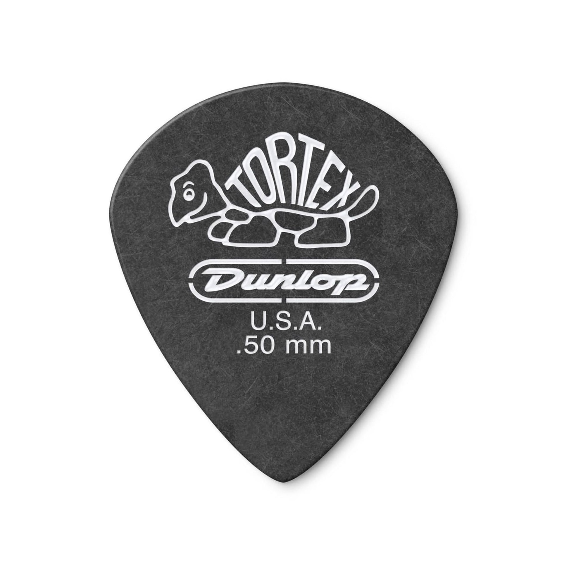 Dunlop Tortex .50mm Jazz III 12 Pack Pitch Black Accessories / Picks