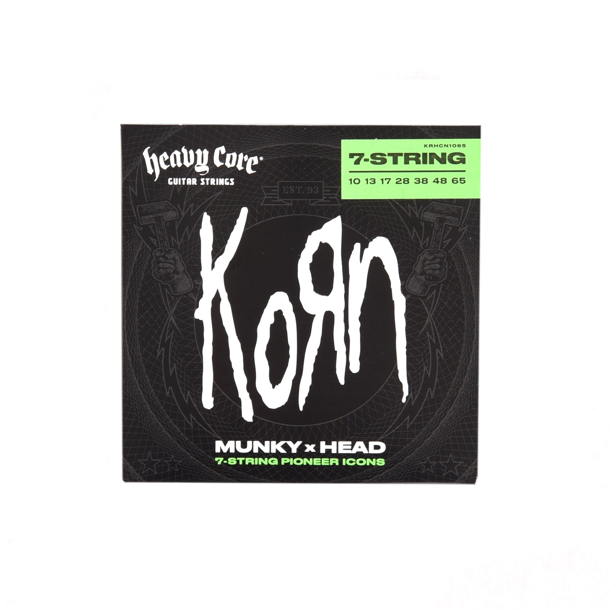 Dunlop String Lab Artist KRHCN1065 Korn Munky x Head 7-String Set 10-65
