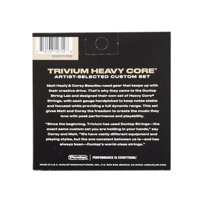 Dunlop String Lab Artist TVMN10637 Trivium 7-String Set 10-63 Accessories / Strings / Guitar Strings