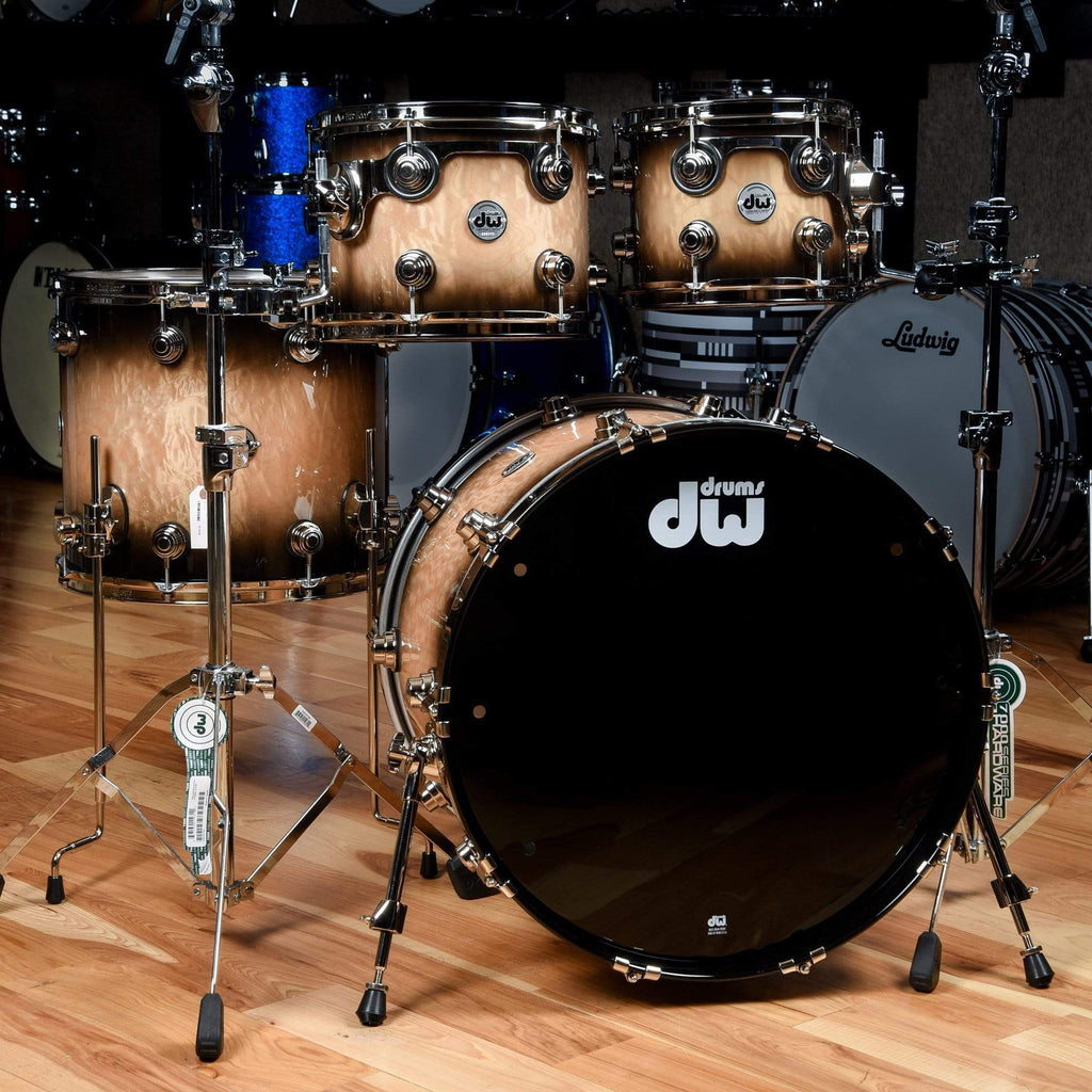 DW Collector's Series Stainless Steel Drum Set 22/12/16 