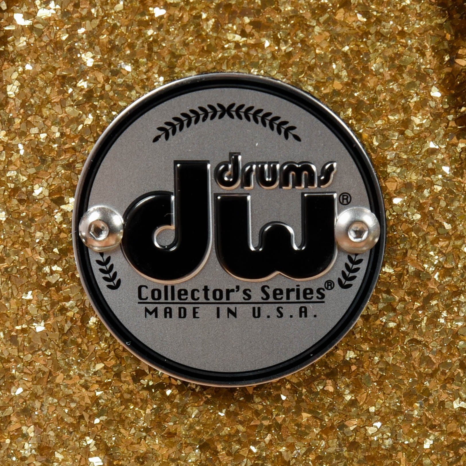 DW Collector's Series 10/12/16/22 4pc. Maple/Mahogany Drum Kit Gold Glass w/Nickel Hardware Drums and Percussion / Acoustic Drums / Full Acoustic Kits