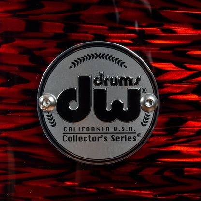 DW Collector's Series 13/16/24 3pc. Maple Drum Kit Red Silk Onyx Drums and Percussion / Acoustic Drums / Full Acoustic Kits