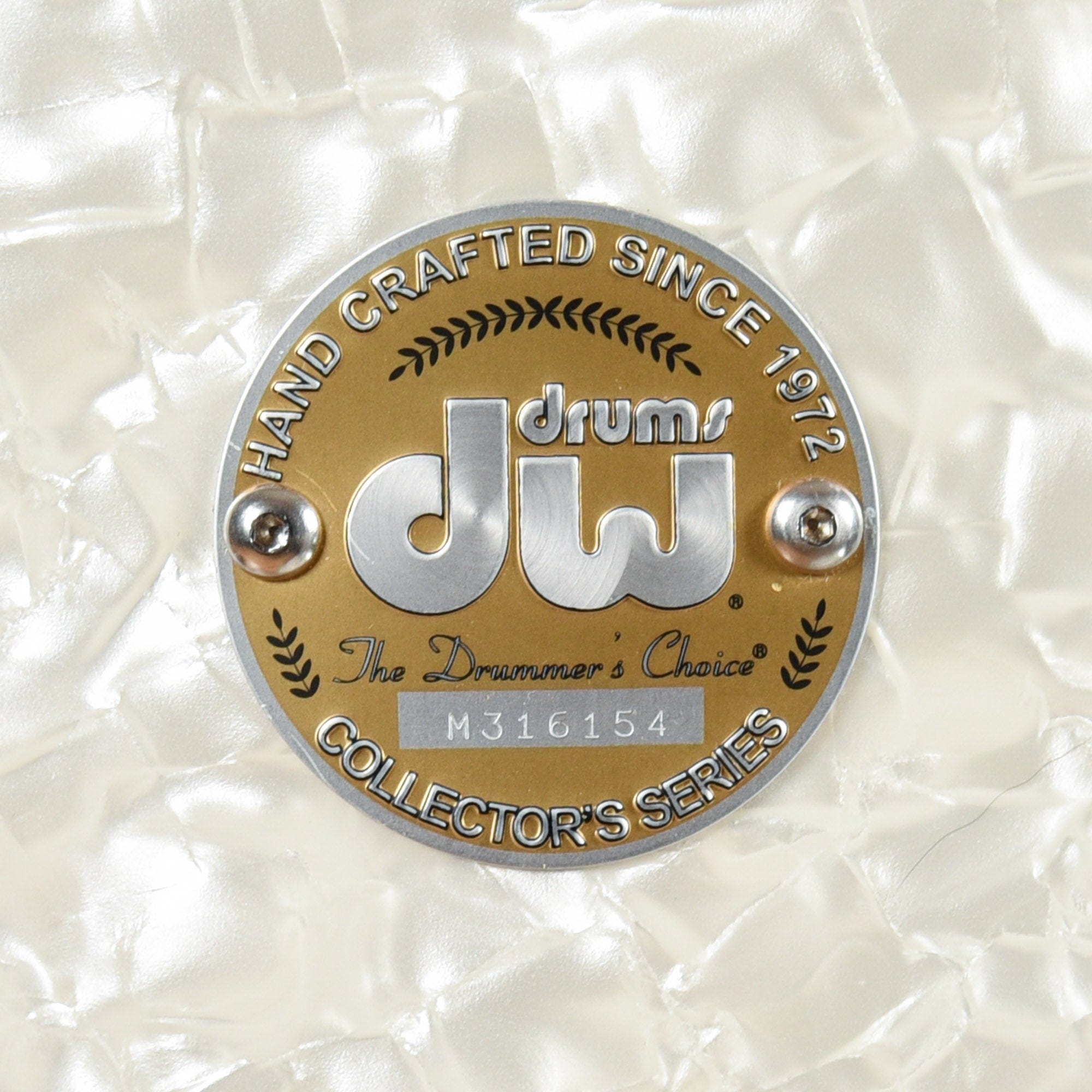 DW Collector's Series 12/13/14/24 Drum Kit White Marine Pearl USED Drums and Percussion / Acoustic Drums / Full Acoustic Kits