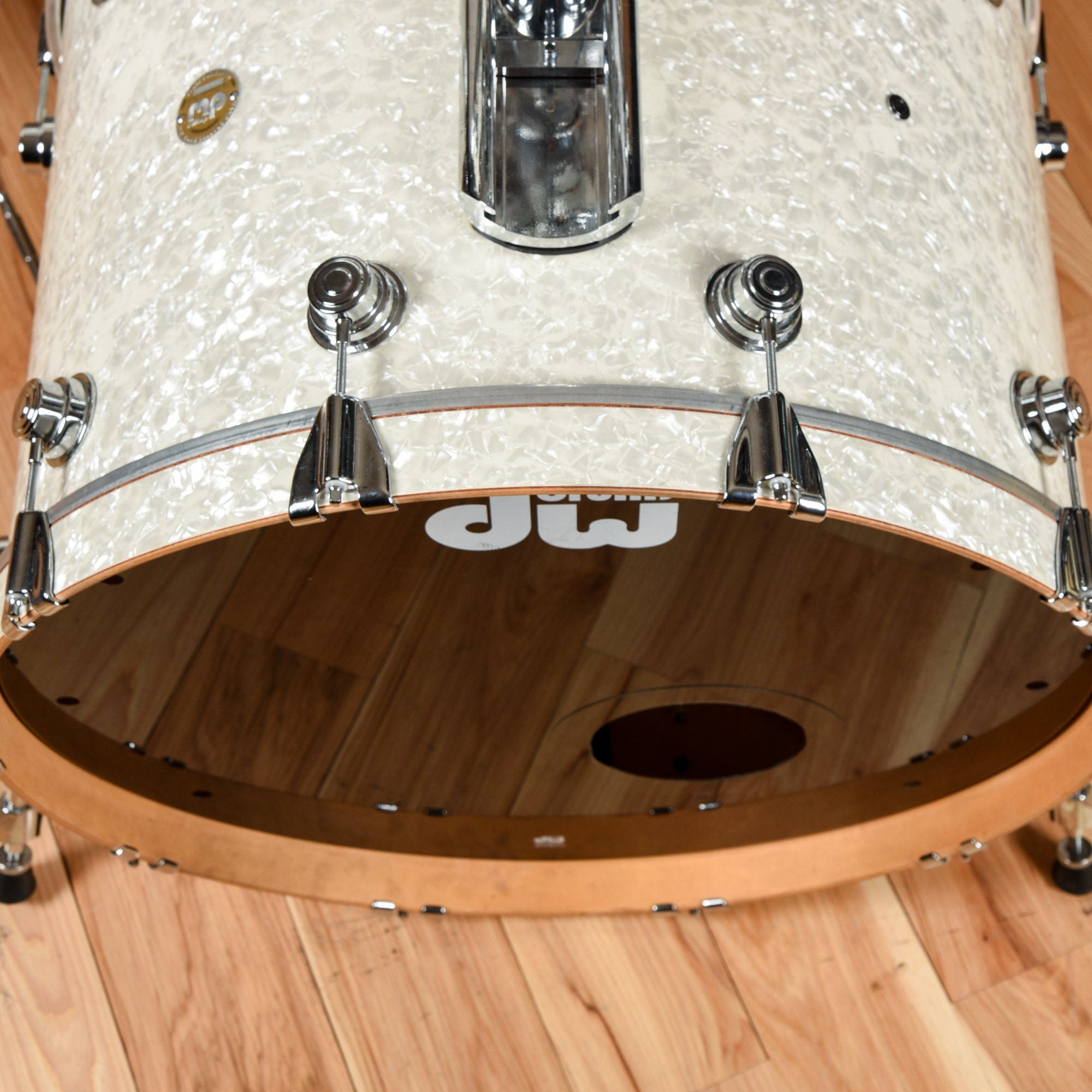 DW Collector's Series 12/13/14/24 Drum Kit White Marine Pearl USED Drums and Percussion / Acoustic Drums / Full Acoustic Kits