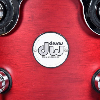 DW Design Series 10/12/16/22 4pc. Drum Kit Satin Deep Cherry Drums and Percussion / Acoustic Drums / Full Acoustic Kits