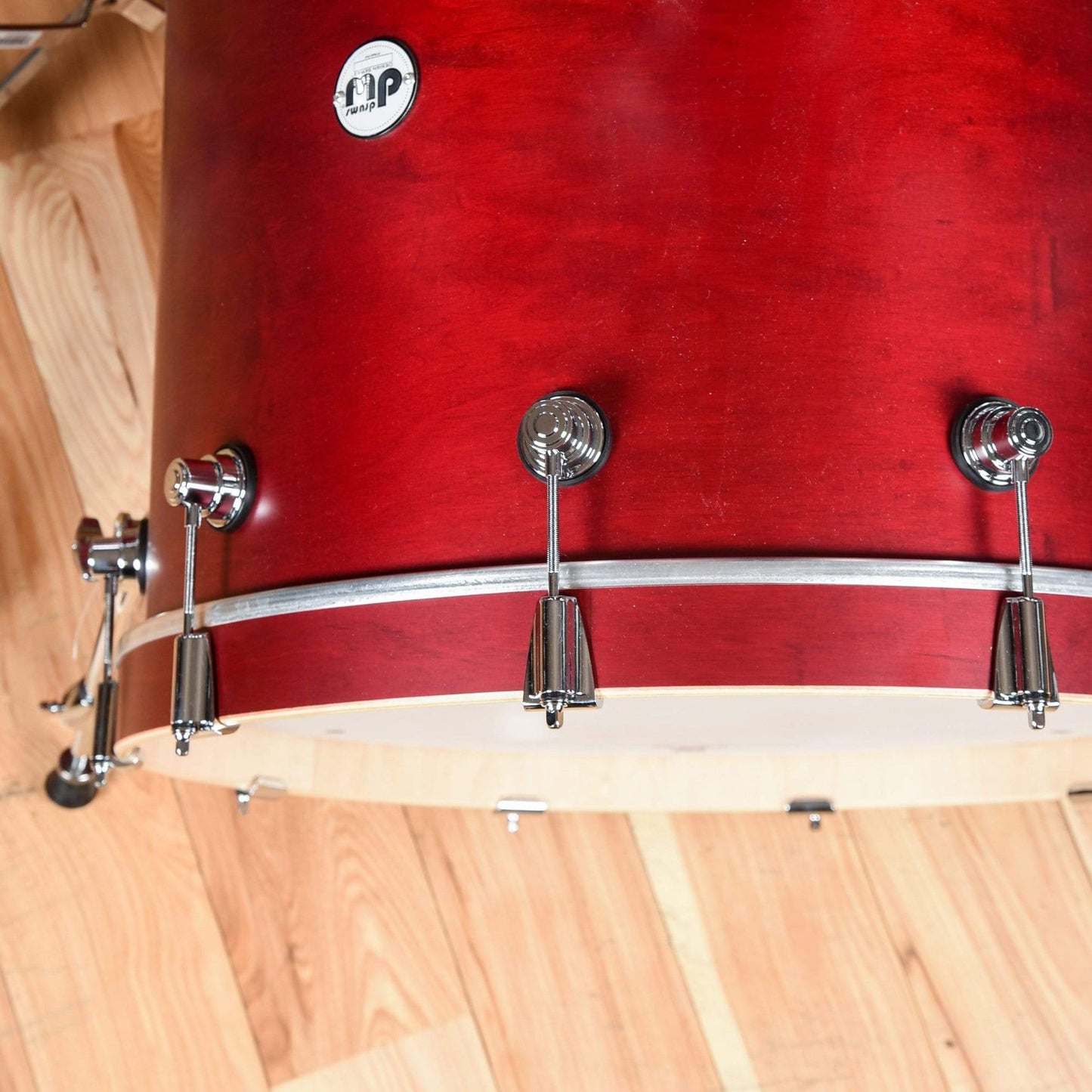 DW Design Series 10/12/16/22 4pc. Drum Kit Satin Deep Cherry Drums and Percussion / Acoustic Drums / Full Acoustic Kits