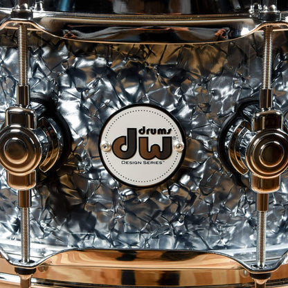 DW Design Series 10/12/16/22/5.5x14 5pc. Drum Kit Silver Slate Marine Drums and Percussion / Acoustic Drums / Full Acoustic Kits