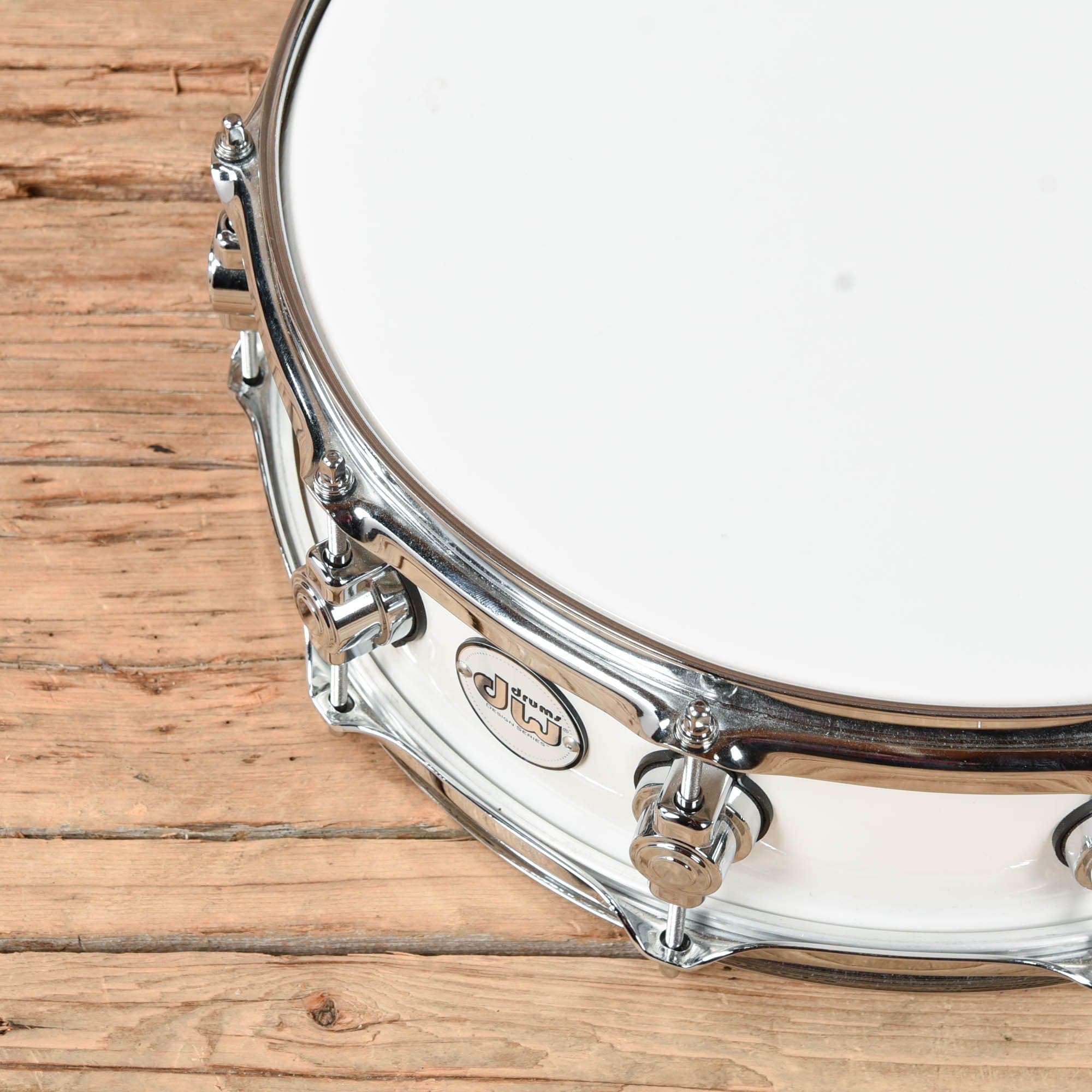 DW 5.5x14 Design Series Gloss White Drums and Percussion / Acoustic Drums / Snare