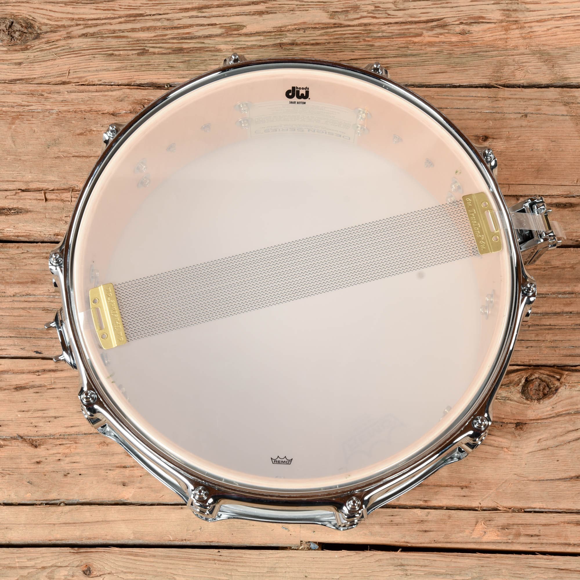 DW 5.5x14 Design Series Gloss White Drums and Percussion / Acoustic Drums / Snare