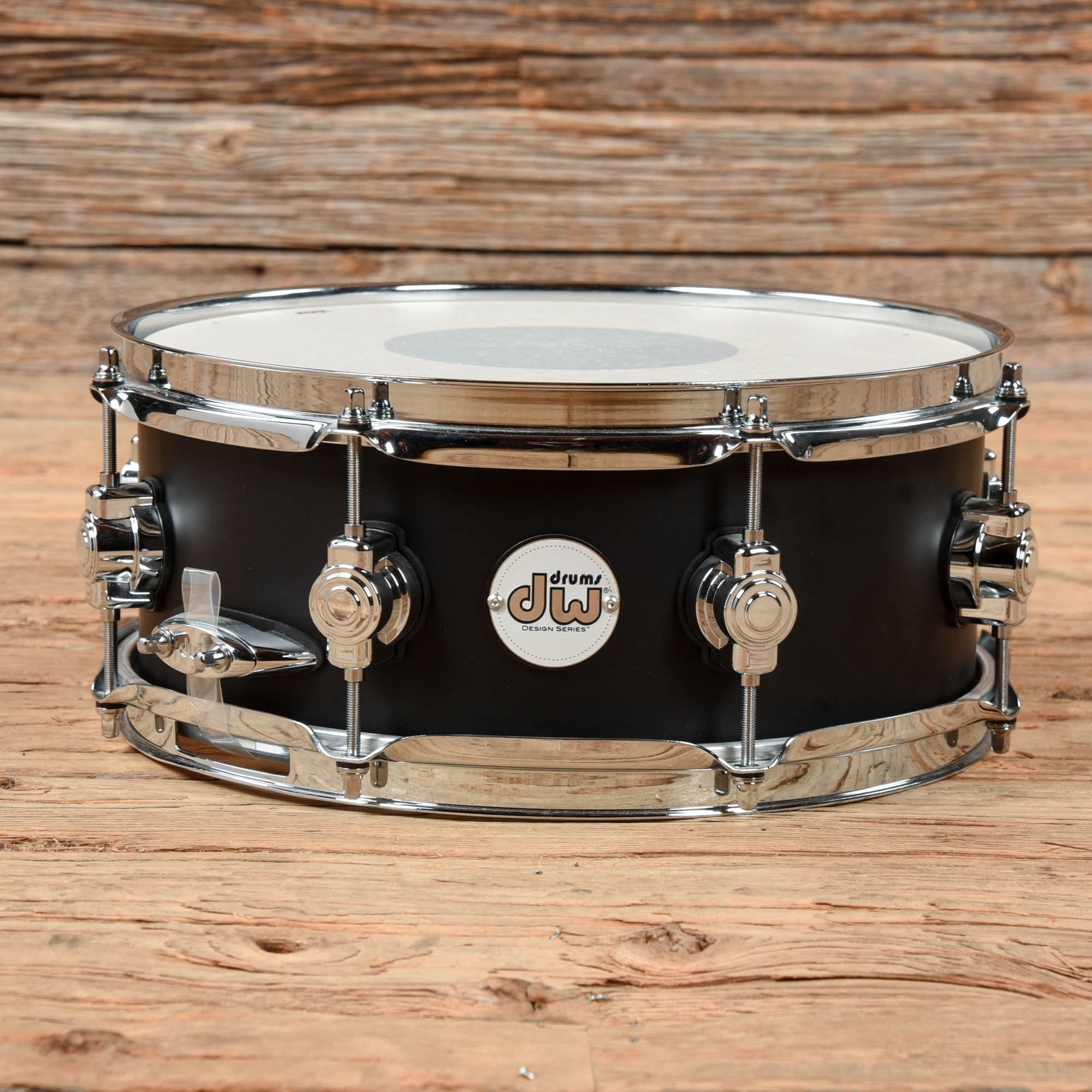 DW 5x13 Design Series Maple Satin Black Drums and Percussion / Acoustic Drums / Snare