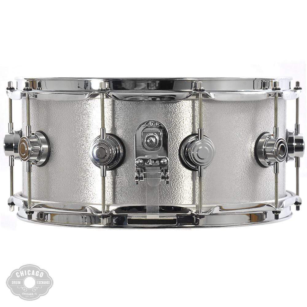 DW 6.5x14 3mm Wrinkle Coat Rolled Aluminum Snare Drum Drums and Percussion / Acoustic Drums / Snare