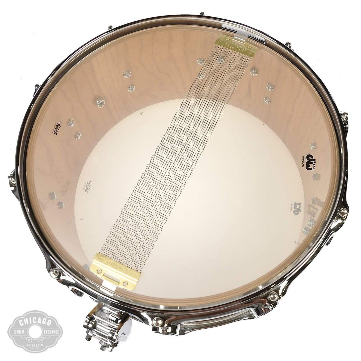 DW 6.5x14 Cherry Wood Snare Drum Natural Satin Oil Drums and Percussion / Acoustic Drums / Snare