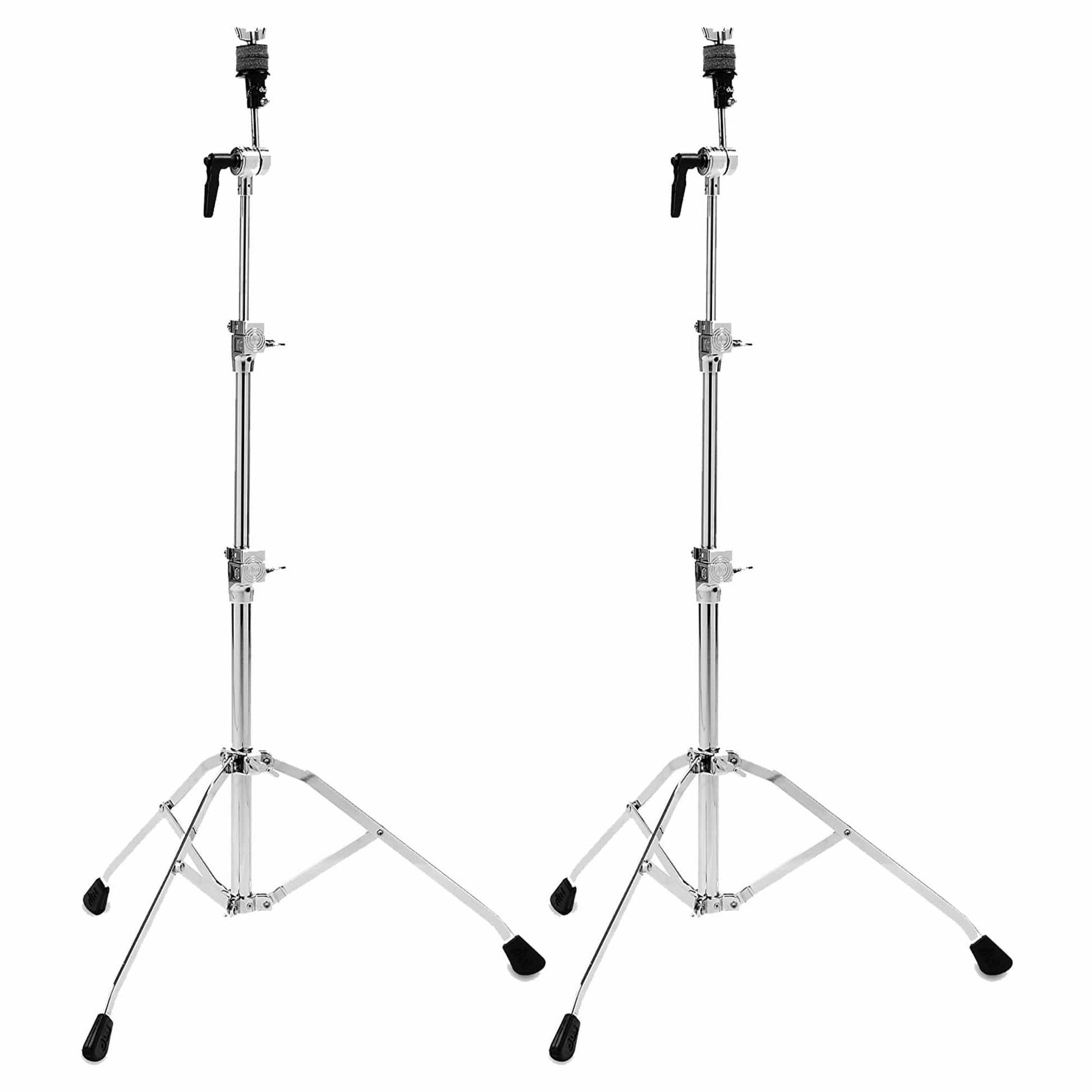 DW 7710 Single Braced Straight Cymbal Stand (2 Pack Bundle) Drums and Percussion / Parts and Accessories / Stands