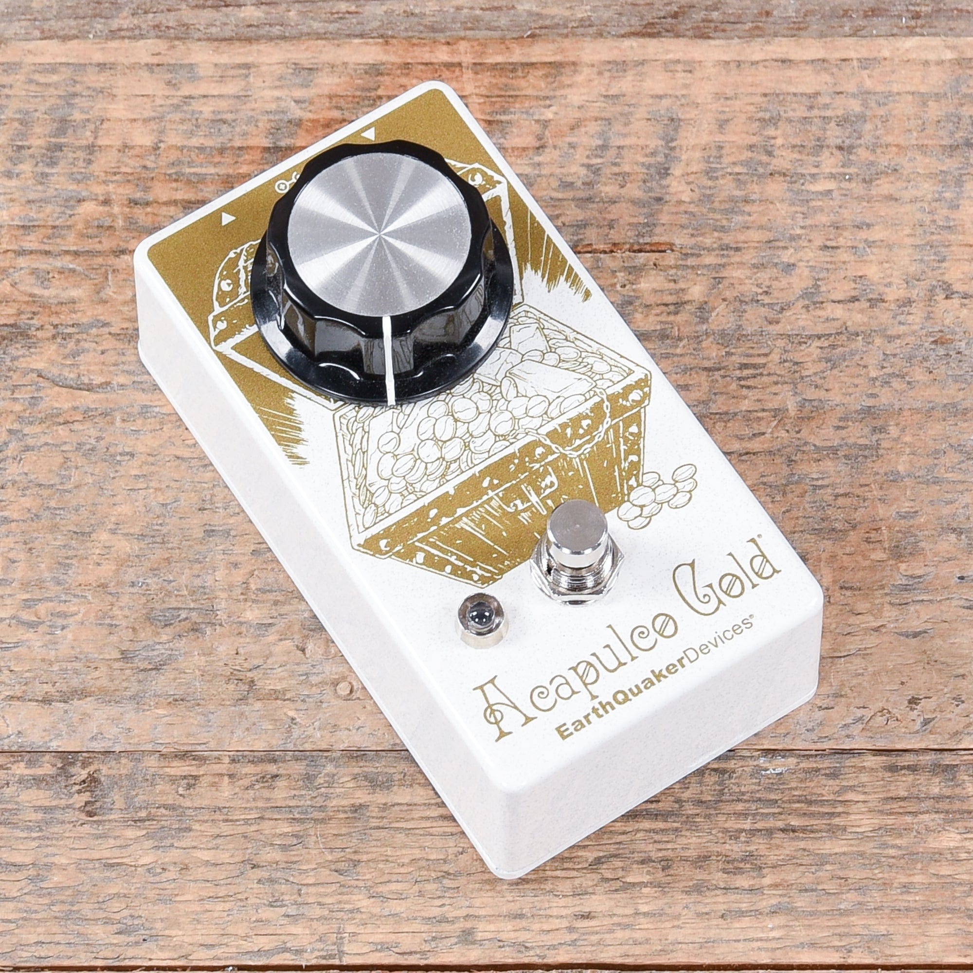 Earthquaker Devices Acapulco Gold v2 Power Amp Distortion White Sparkle & Gold Effects and Pedals / Distortion