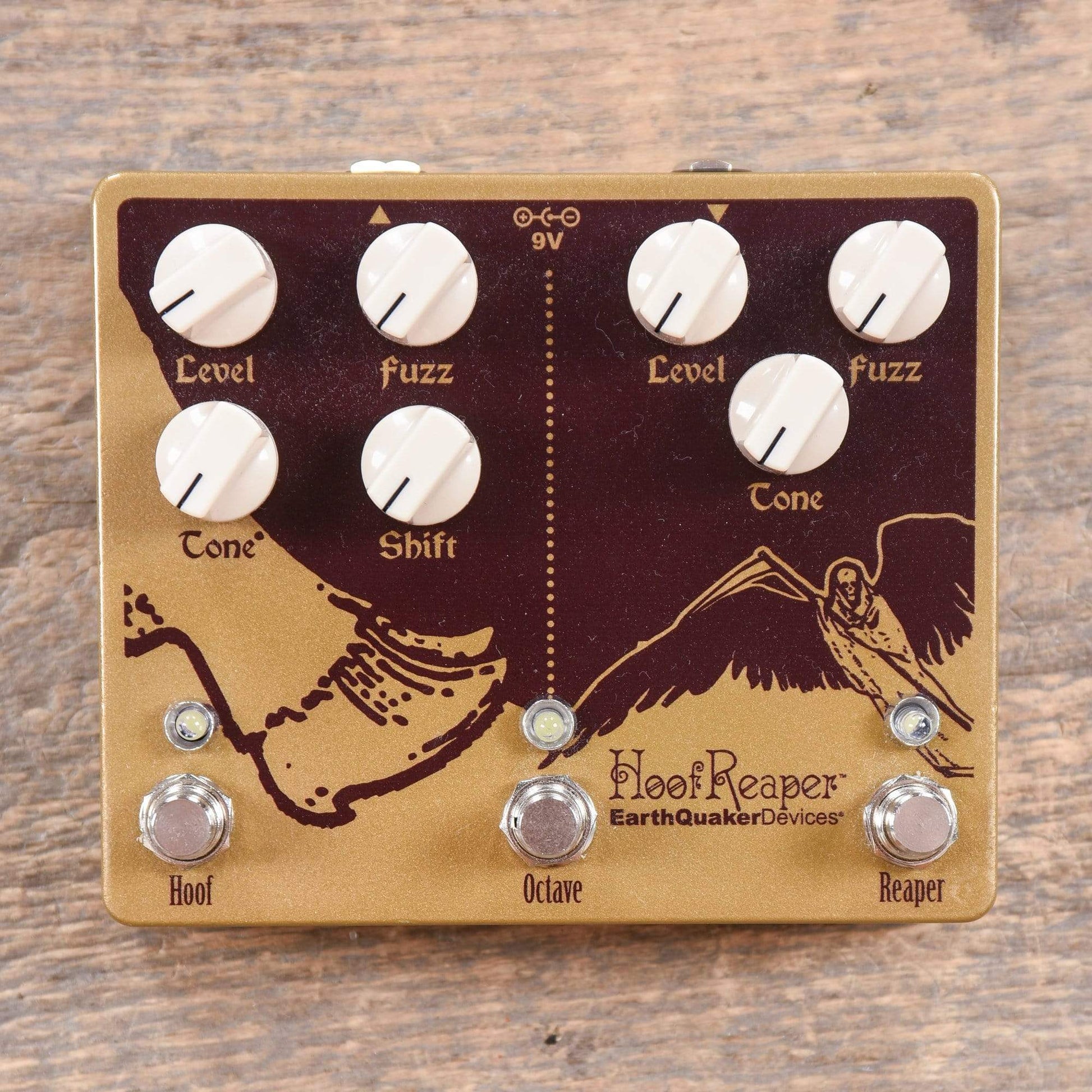 EarthQuaker Devices Hoof Reaper v2 Dual Fuzz w/Octave Up Effects and Pedals / Fuzz