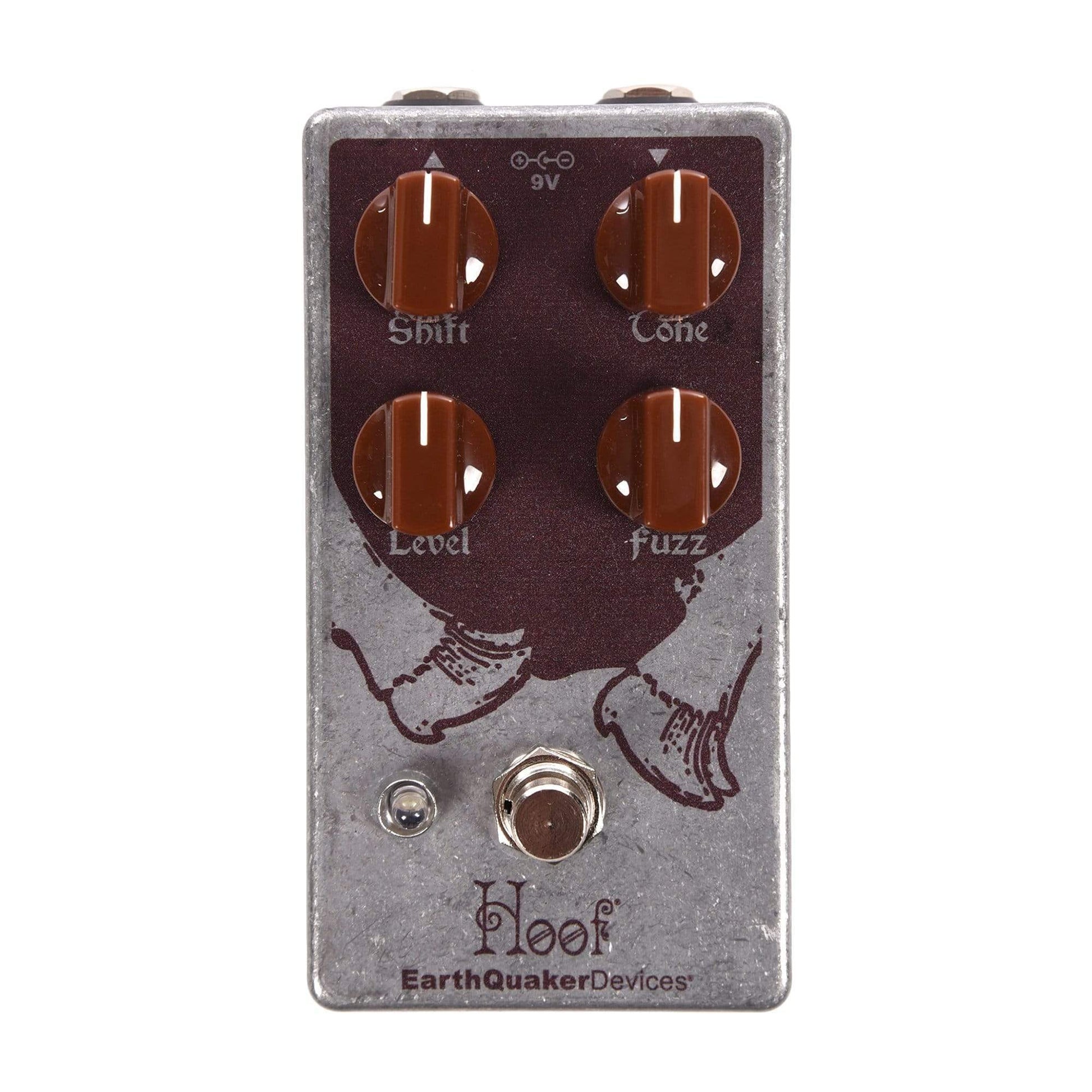 Earthquaker Devices Hoof v2 Hybrid Fuzz Raw Metal & Brown Effects and Pedals / Fuzz