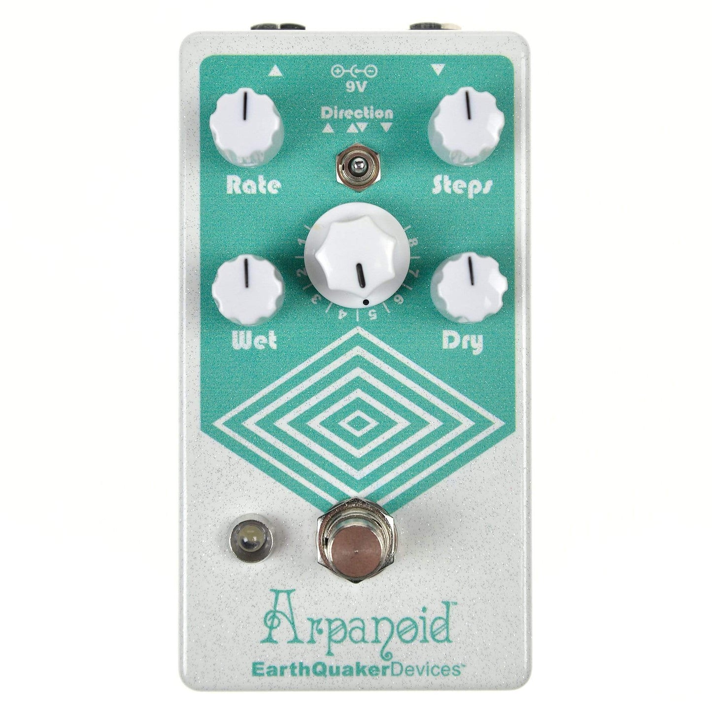 Earthquaker Devices Arpanoid Polyphonic Pitch Arpeggiator v2 Bundle w/ Truetone 1 Spot Space Saving 9v Adapter Effects and Pedals / Octave and Pitch