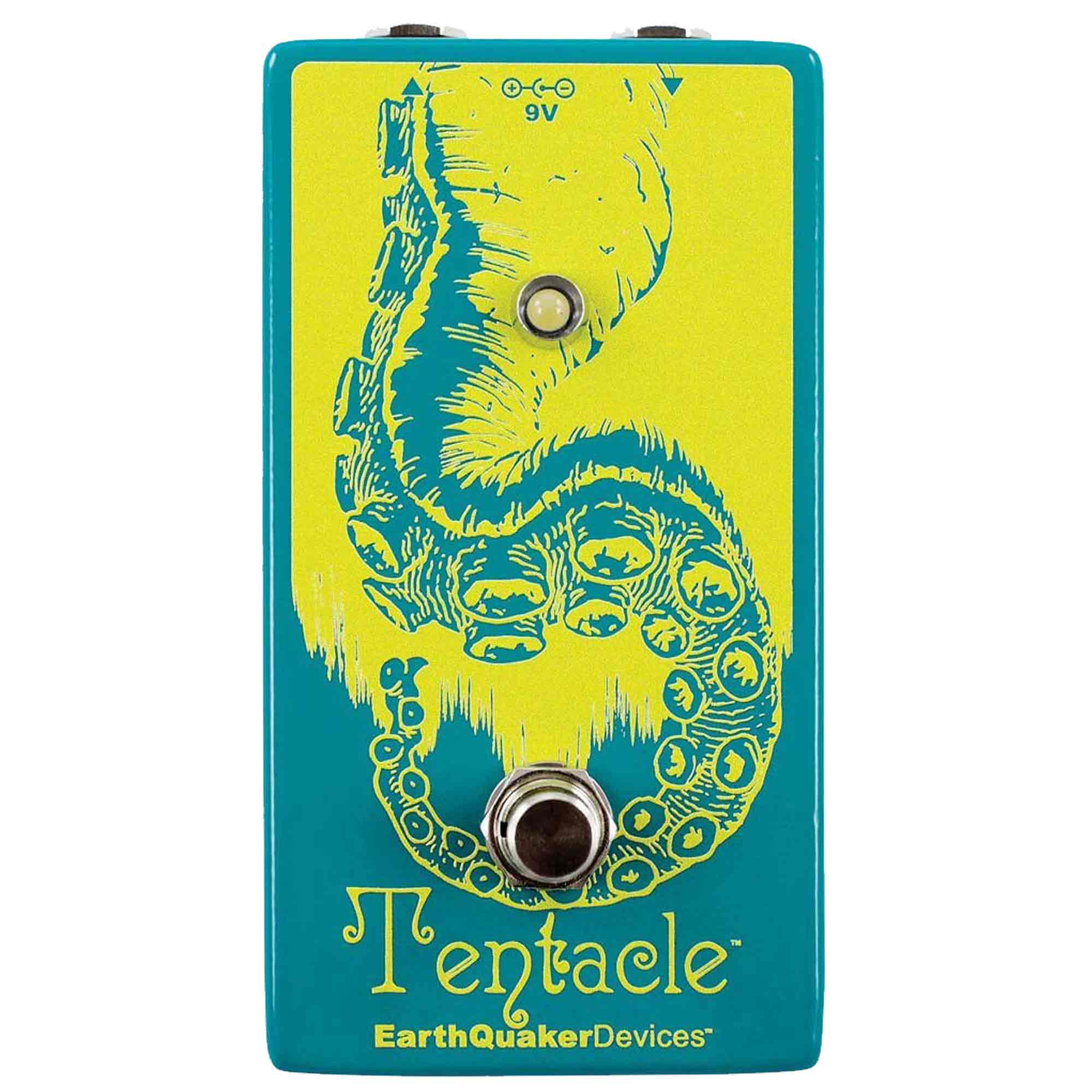 Earthquaker Devices Tentacle Analog Octave Up v2 Bundle w/ Truetone 1 Spot Space Saving 9v Adapter Effects and Pedals / Octave and Pitch