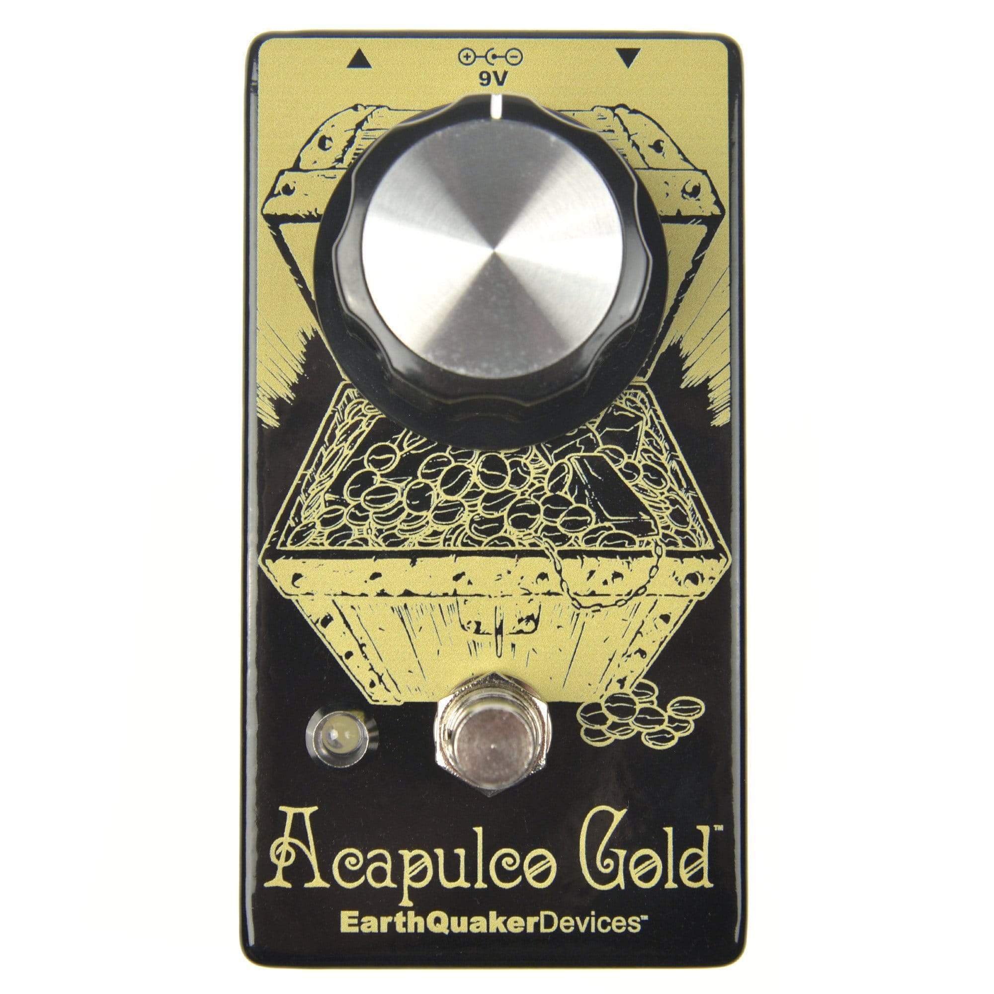 Earthquaker Devices Acapulco Gold v2 Bundle w/ Truetone 1 Spot Space Saving 9v Adapter Effects and Pedals / Overdrive and Boost