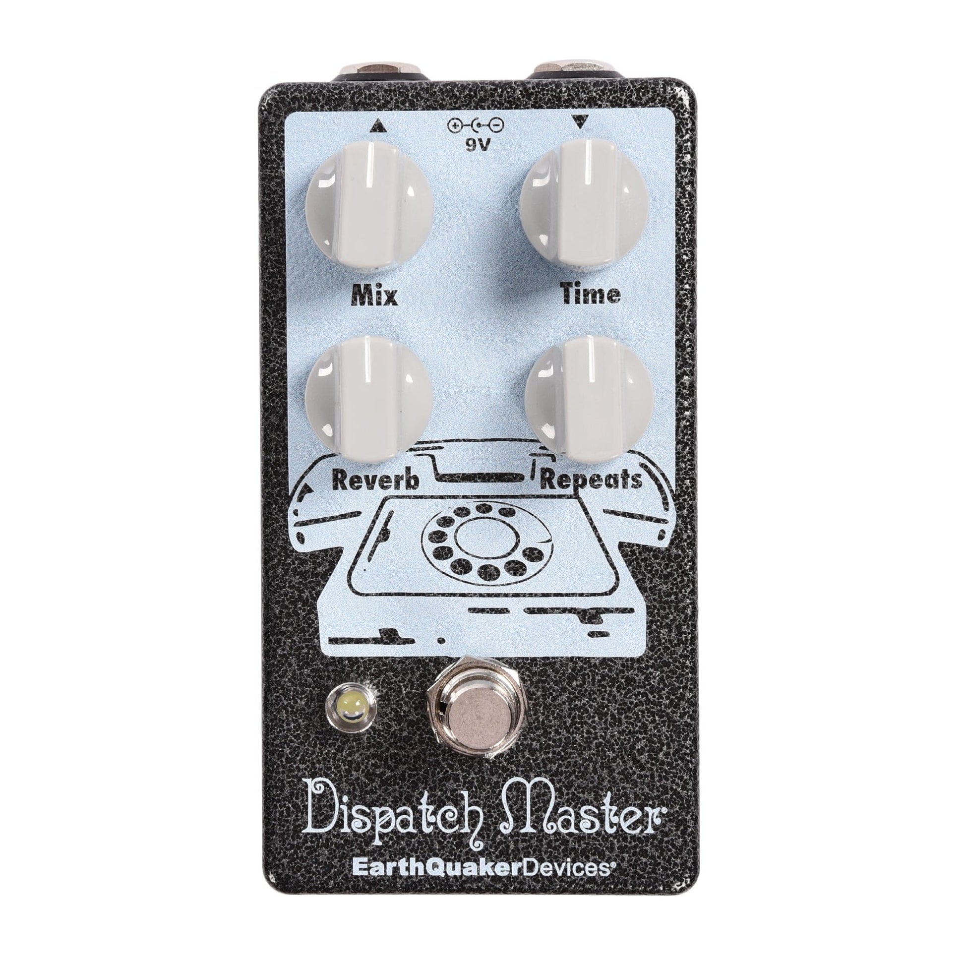 Earthquaker Devices Dispatch Master v3 Digital Delay & Reverb Silver Hammertone & Pastel Blue Effects and Pedals / Reverb