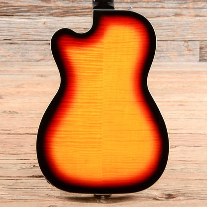 Eastwood Airline Tuxedo CB 3-Tone Sunburst Electric Guitars / Hollow Body