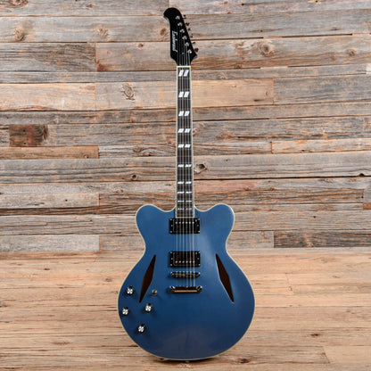 Eastwood Classic 6 HB-TL Pelham Blue 2018 LEFTY Electric Guitars / Semi-Hollow