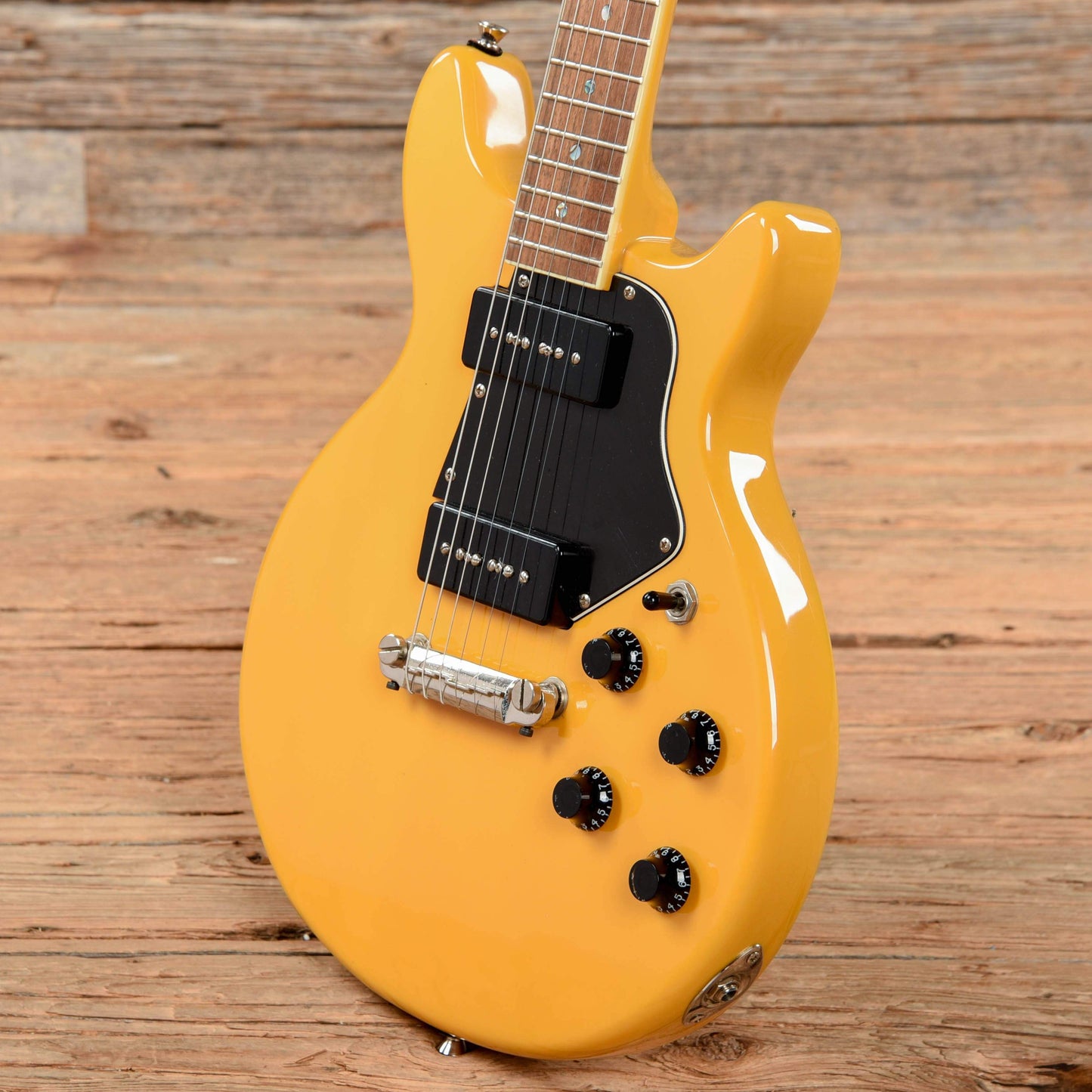 Eastwood P90 Special TV Yellow Electric Guitars / Solid Body