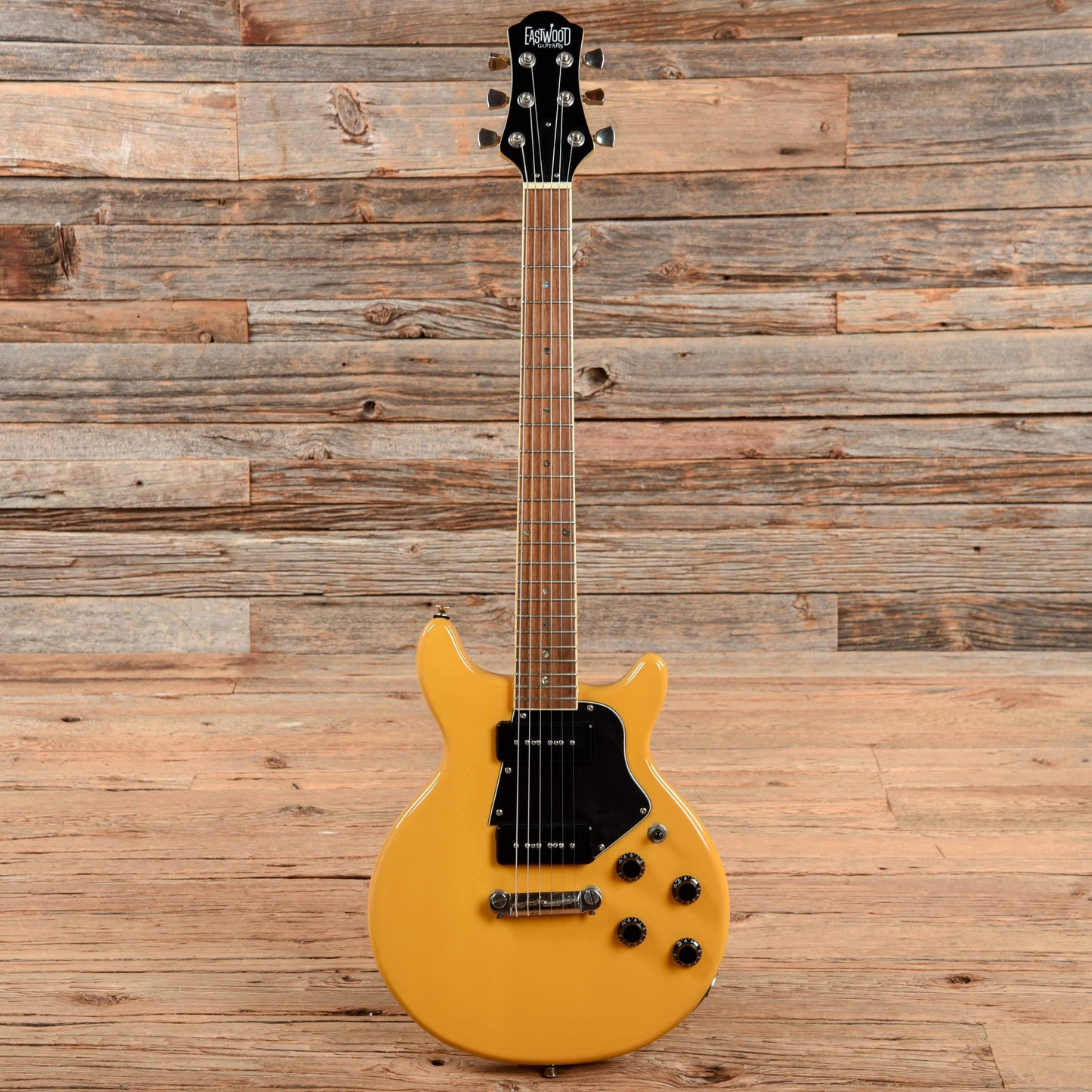 Eastwood P90 Special TV Yellow Electric Guitars / Solid Body