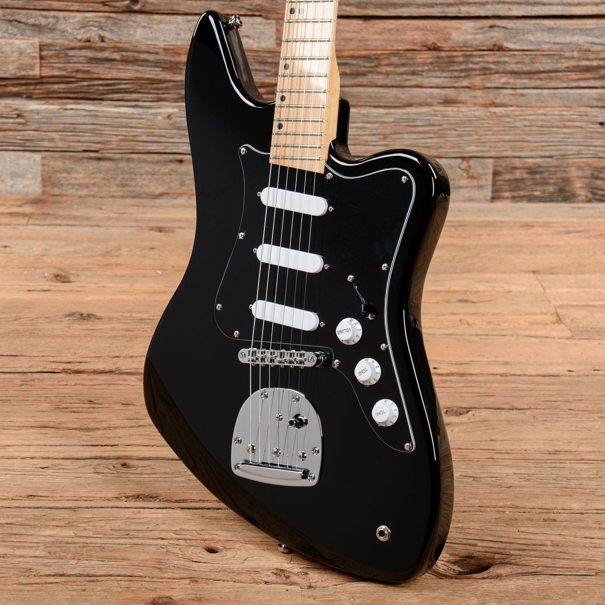 Eastwood Univox UC3 Black Electric Guitars / Solid Body