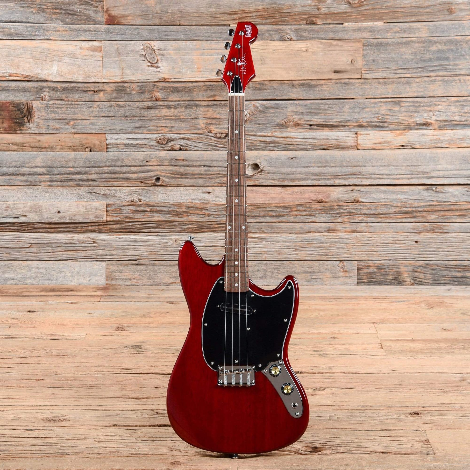 Eastwood Warren Ellis Tenor Cherry Electric Guitars / Solid Body