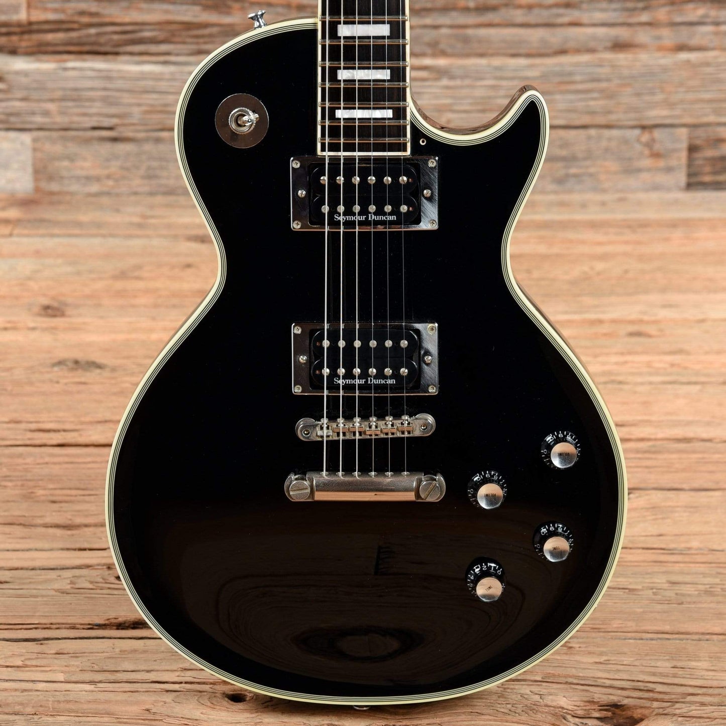 Edwards E-LP-130CD John Sykes Black 2009 Electric Guitars / Solid Body