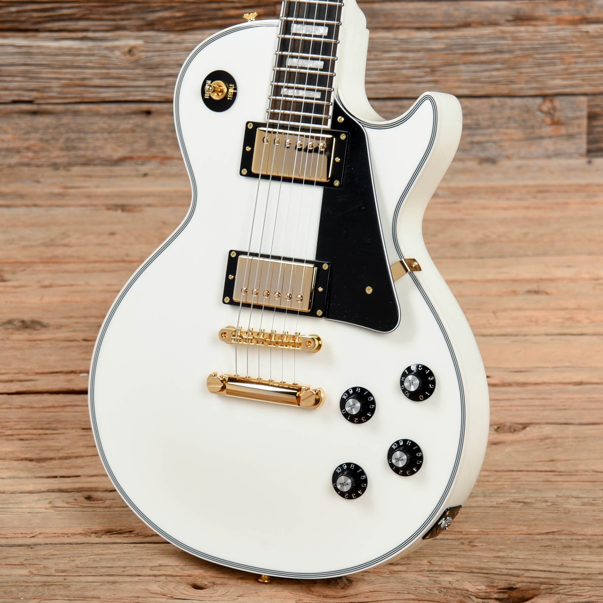 Edwards E-LP-130CD White – Chicago Music Exchange