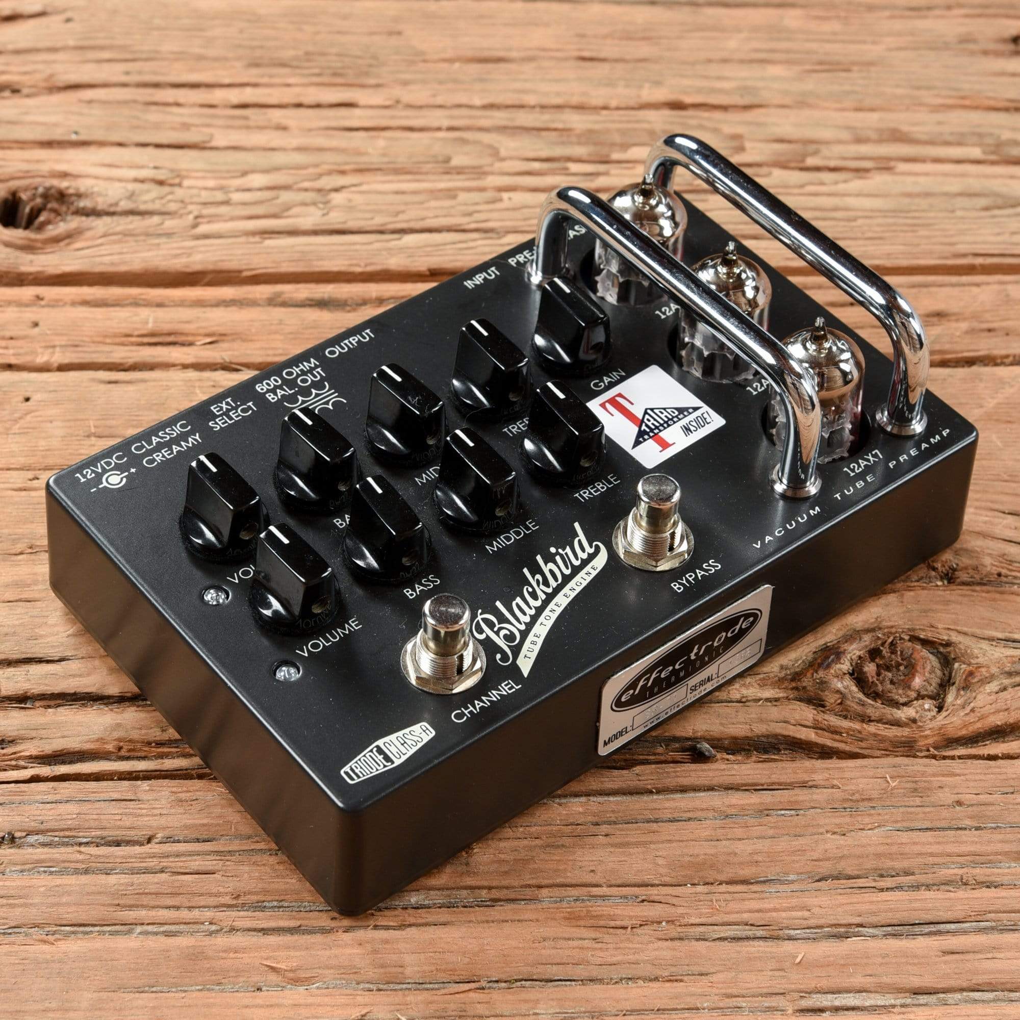 Effectrode Blackbird Vacuum Tube Preamp – Chicago Music Exchange