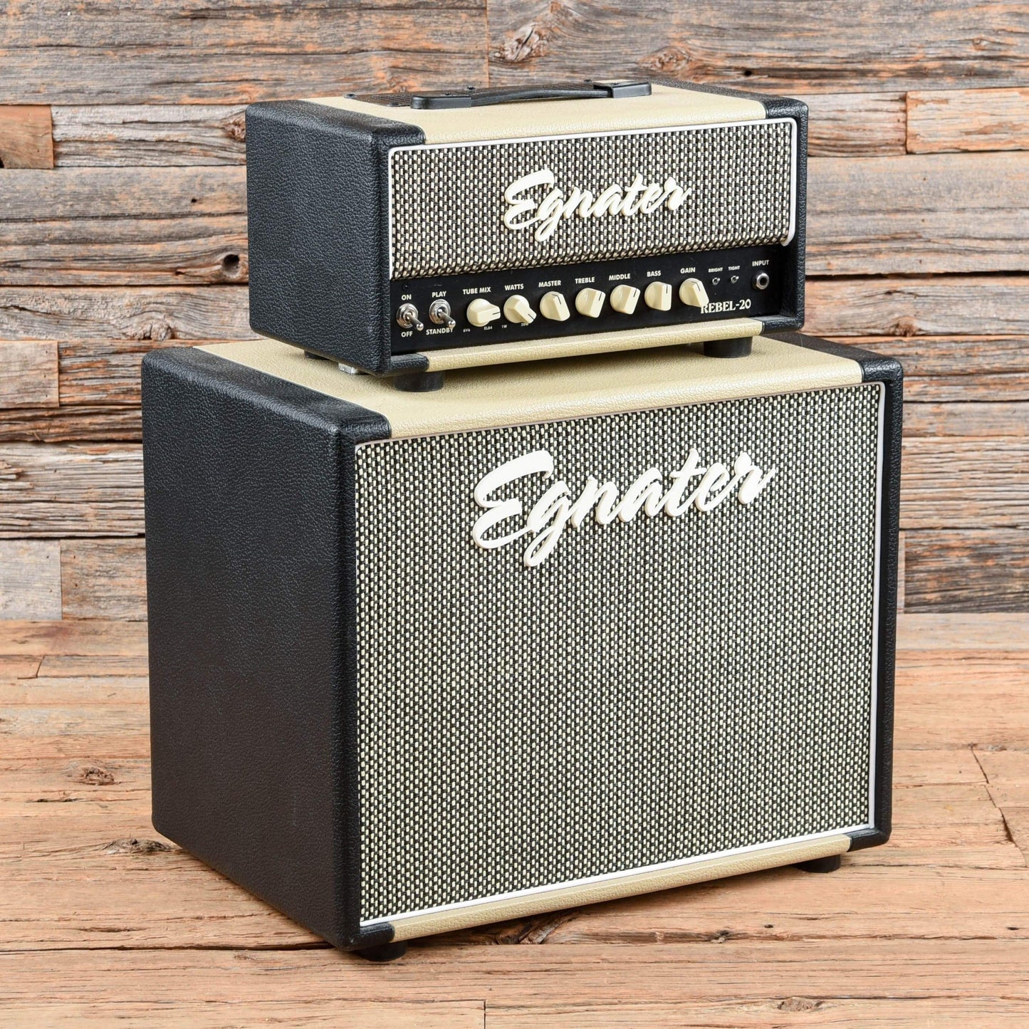 Egnater Rebel 20 Head & 1x12 Cabinet Amps / Guitar Cabinets