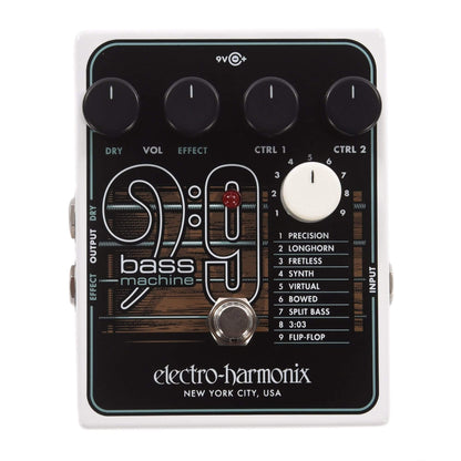 Electro-Harmonix BASS9 Bass Machine Effects and Pedals / Bass Pedals