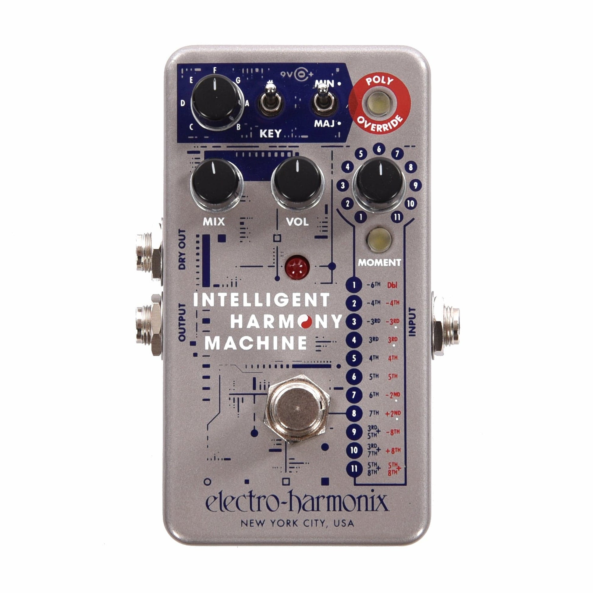 Electro-Harmonix Intelligent Harmony Machine Harmonizer/Pitch Shifter Pedal Effects and Pedals / Octave and Pitch