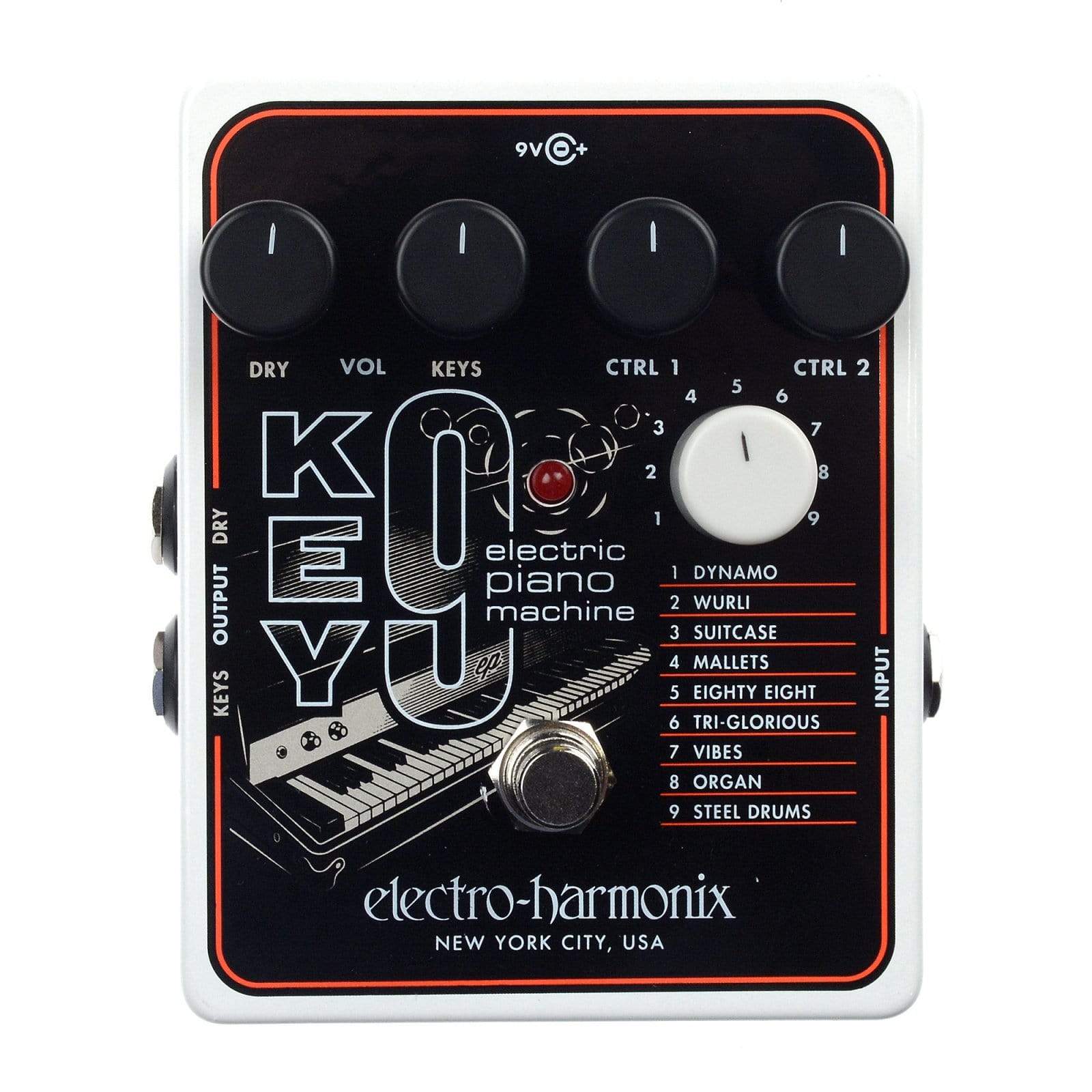 Electro-Harmonix Key 9 Electric Piano Machine Effects and Pedals / Octave and Pitch