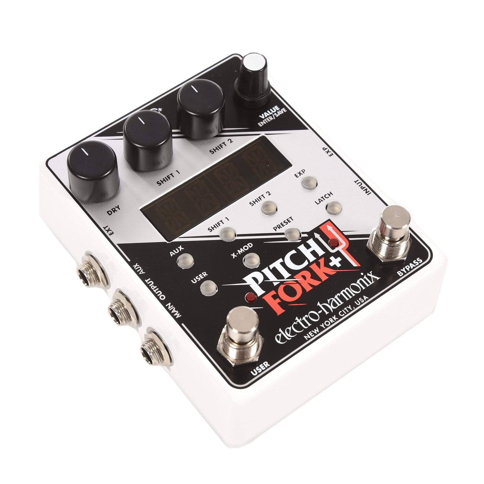 Electro-Harmonix Pitch Fork Plus Polyphonic Pitch Shifter & Harmonizer Pedal Effects and Pedals / Octave and Pitch