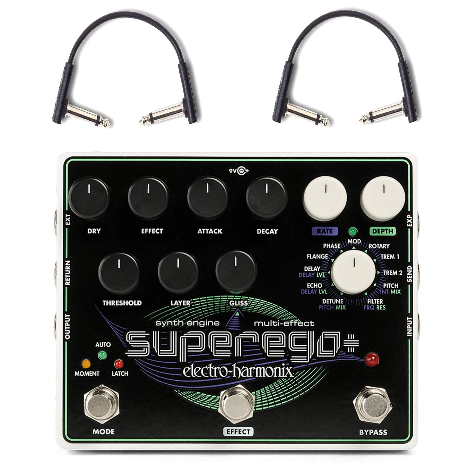 Electro-Harmonix Superego Plus Synth Engine/Multi Effect w/(2