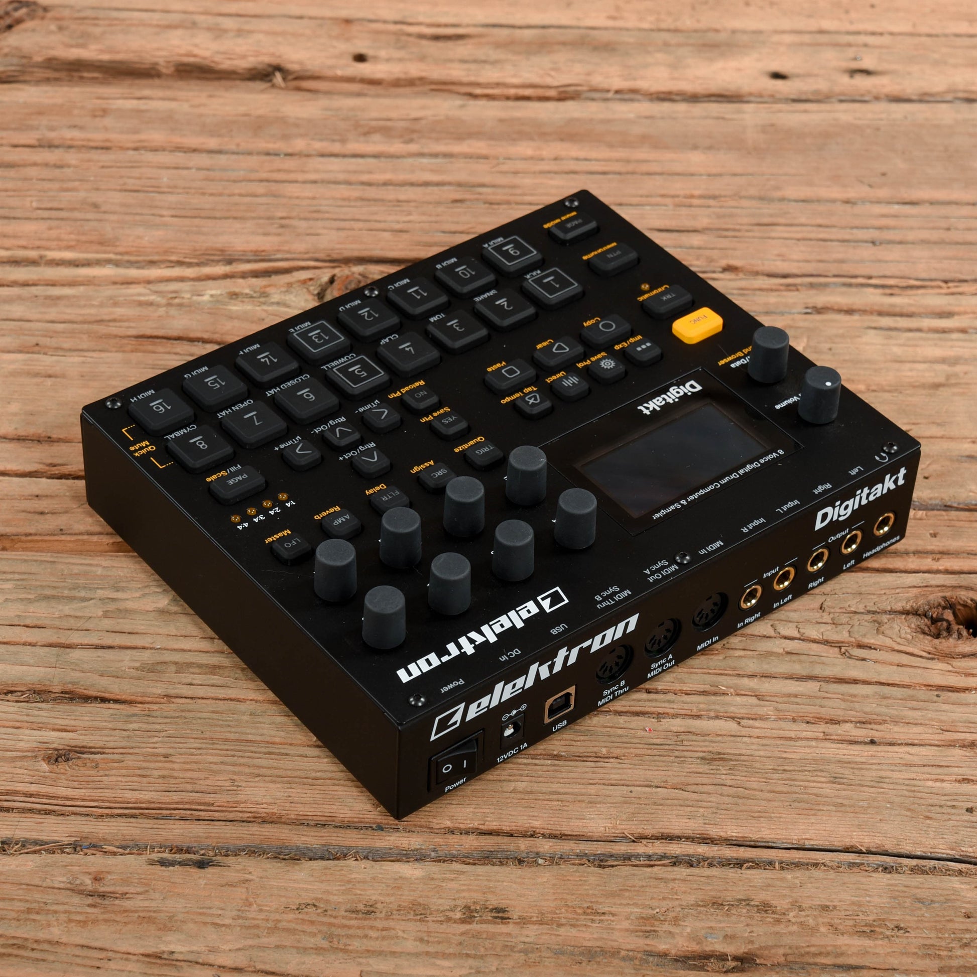 Elektron Digitakt Eight-Voice Digital Drum Computer/Sampler Drums and Percussion / Drum Machines and Samplers