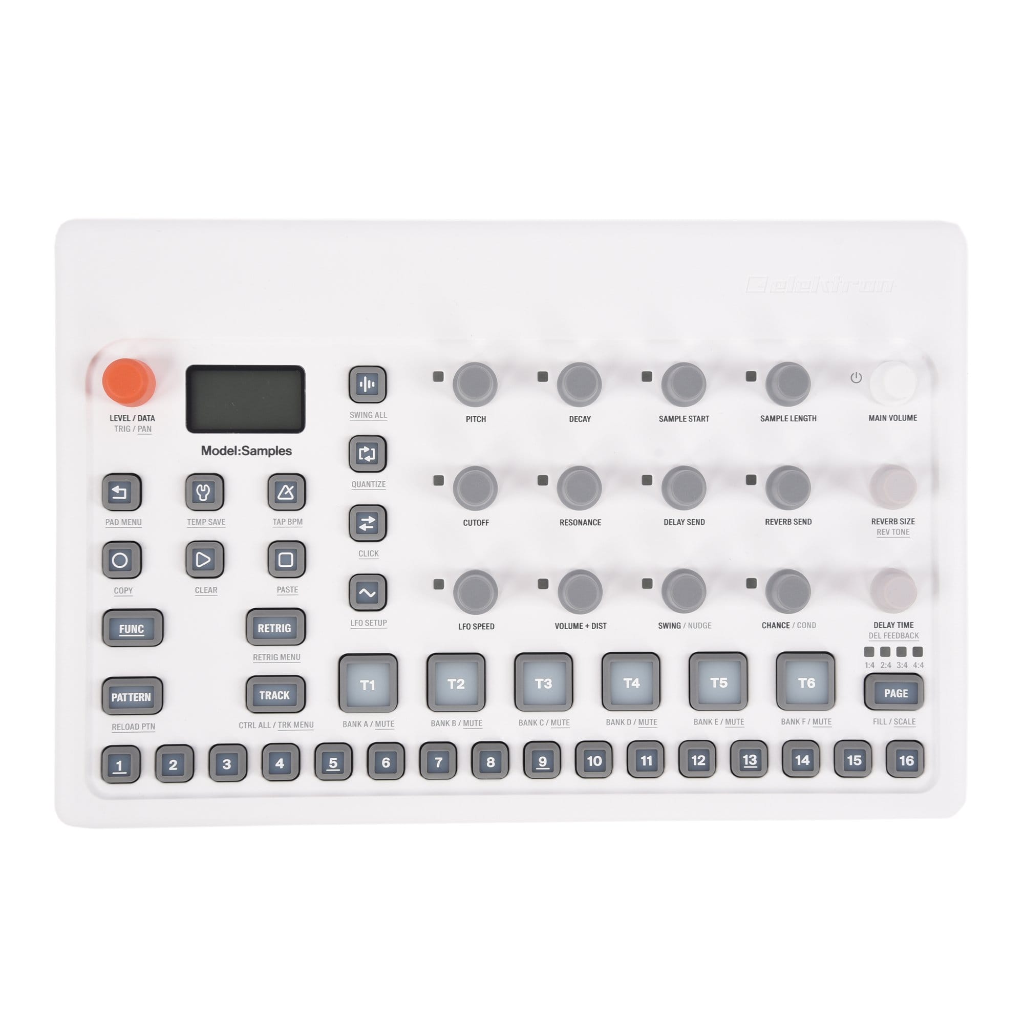 Elektron Model:Samples 6-track Sample Based Groovebox Drums and Percussion / Drum Machines and Samplers