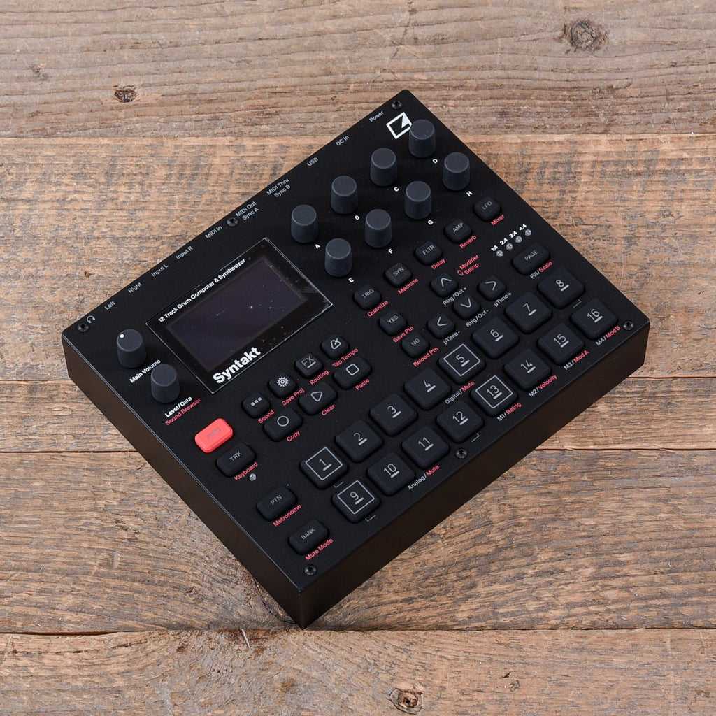 Elektron Syntakt 12 Track Drum Computer & Synthesizer – Chicago