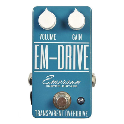 Emerson EM-Drive Overdrive Turquoise Effects and Pedals / Overdrive and Boost