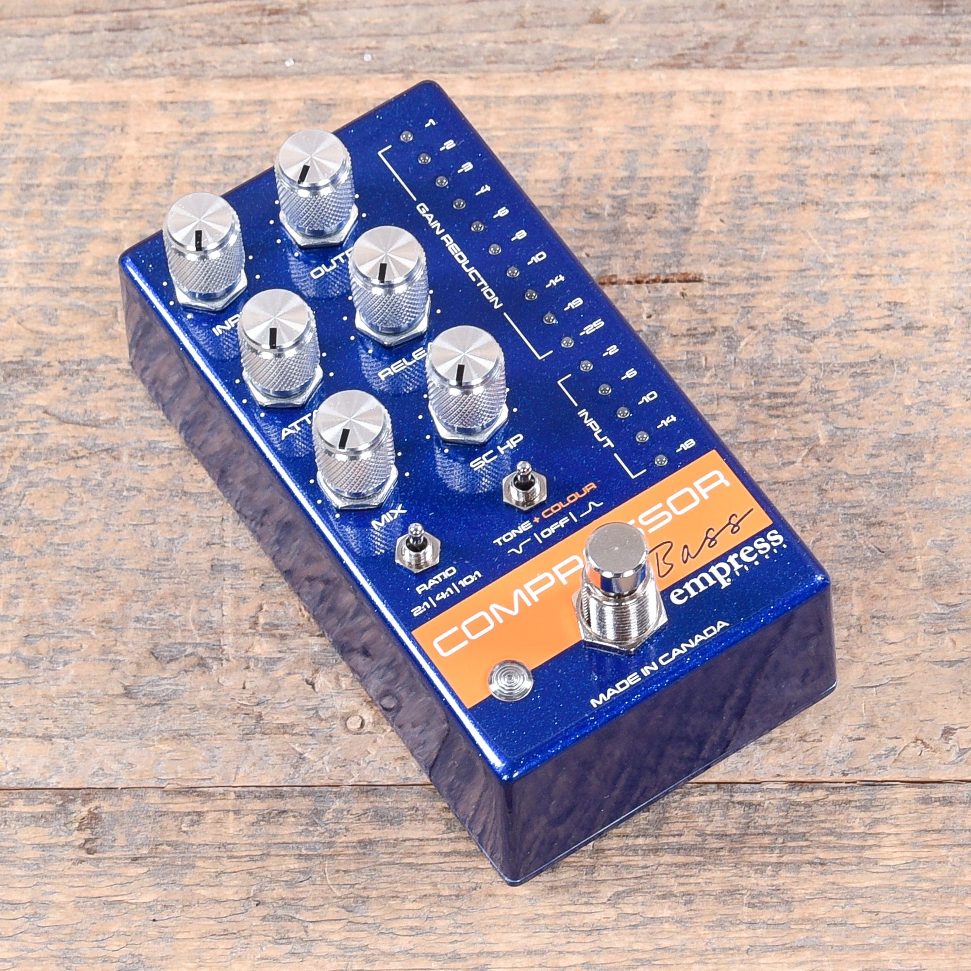 Empress Bass Compressor Blue – Chicago Music Exchange