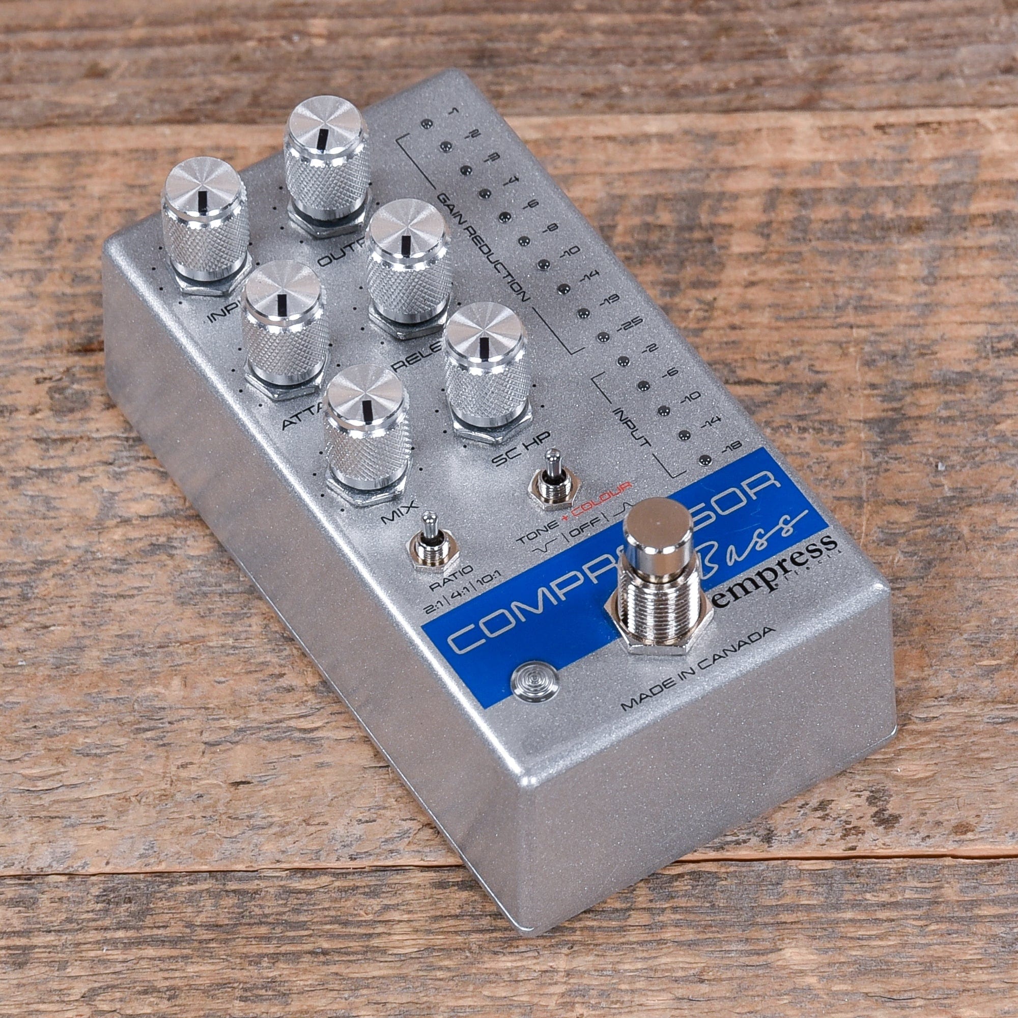 Empress Bass Compressor Silver – Chicago Music Exchange