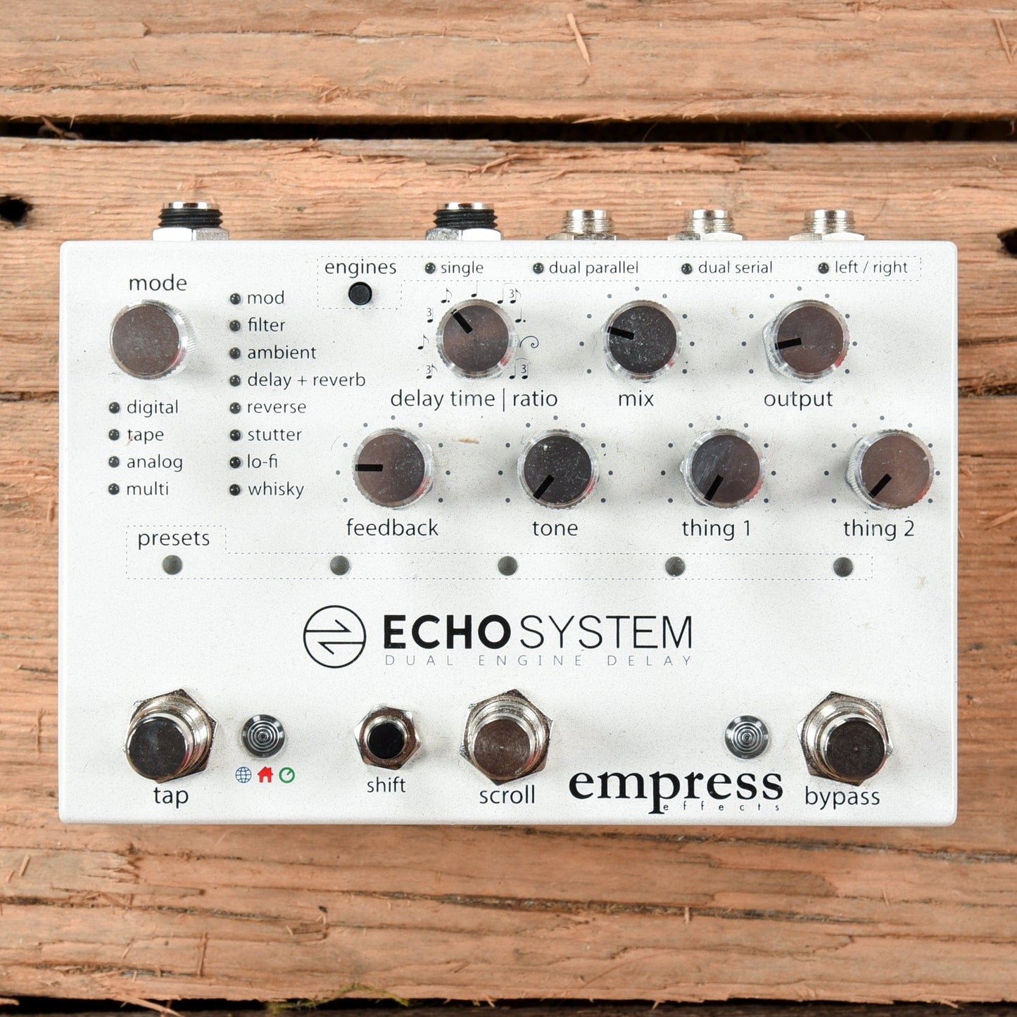 Empress Echosystem Dual Engine Delay Effects and Pedals / Delay