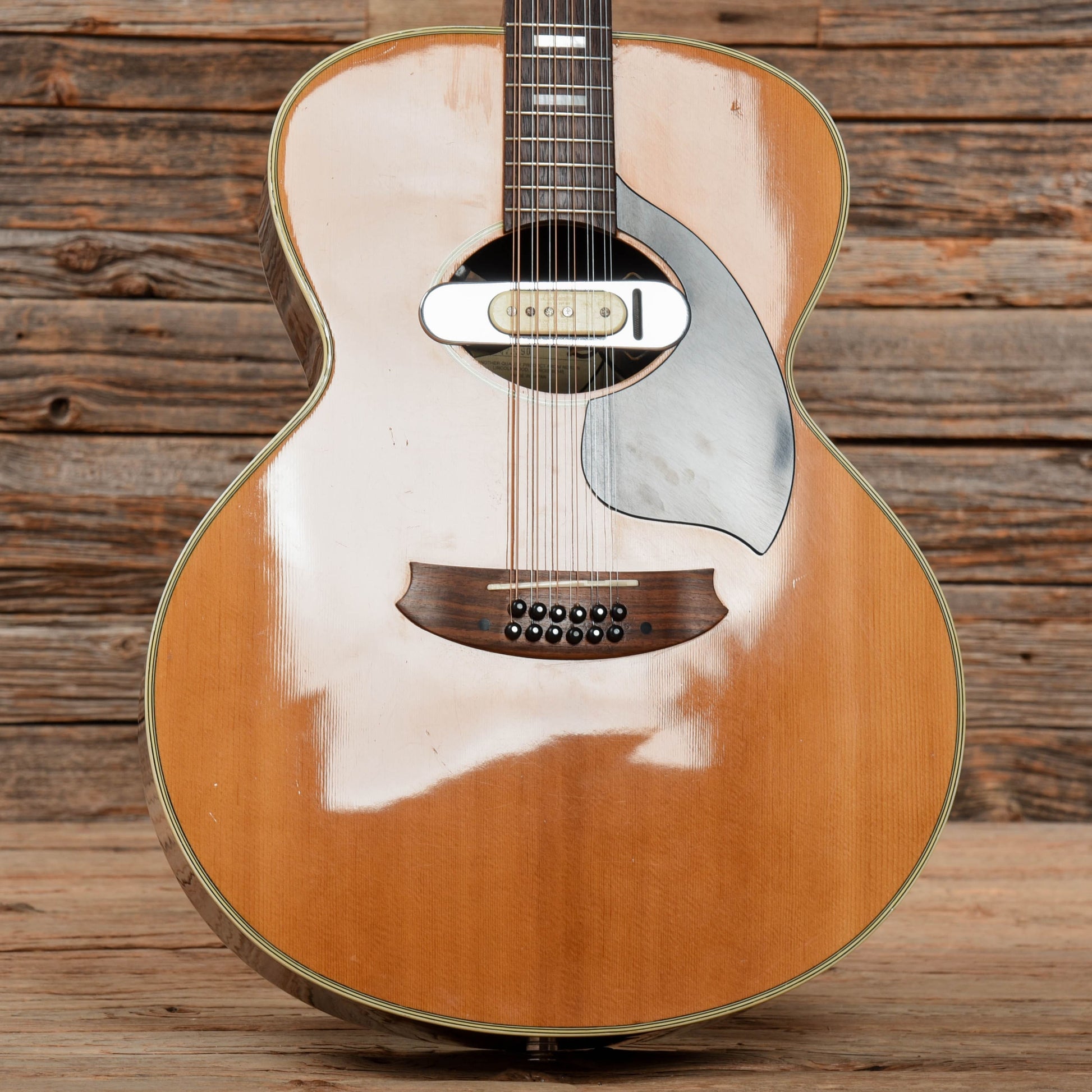 Epiphone 12-String Natural 1970s Acoustic Guitars / 12-String